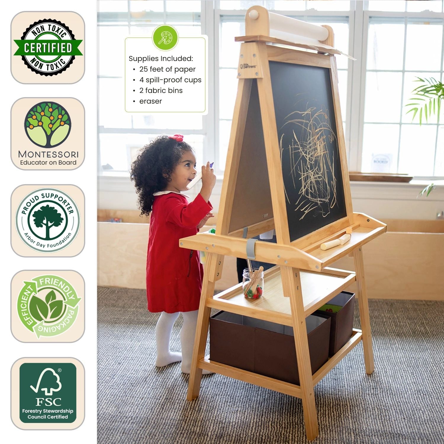 Little Partners Deluxe Learn & Play Art Center
