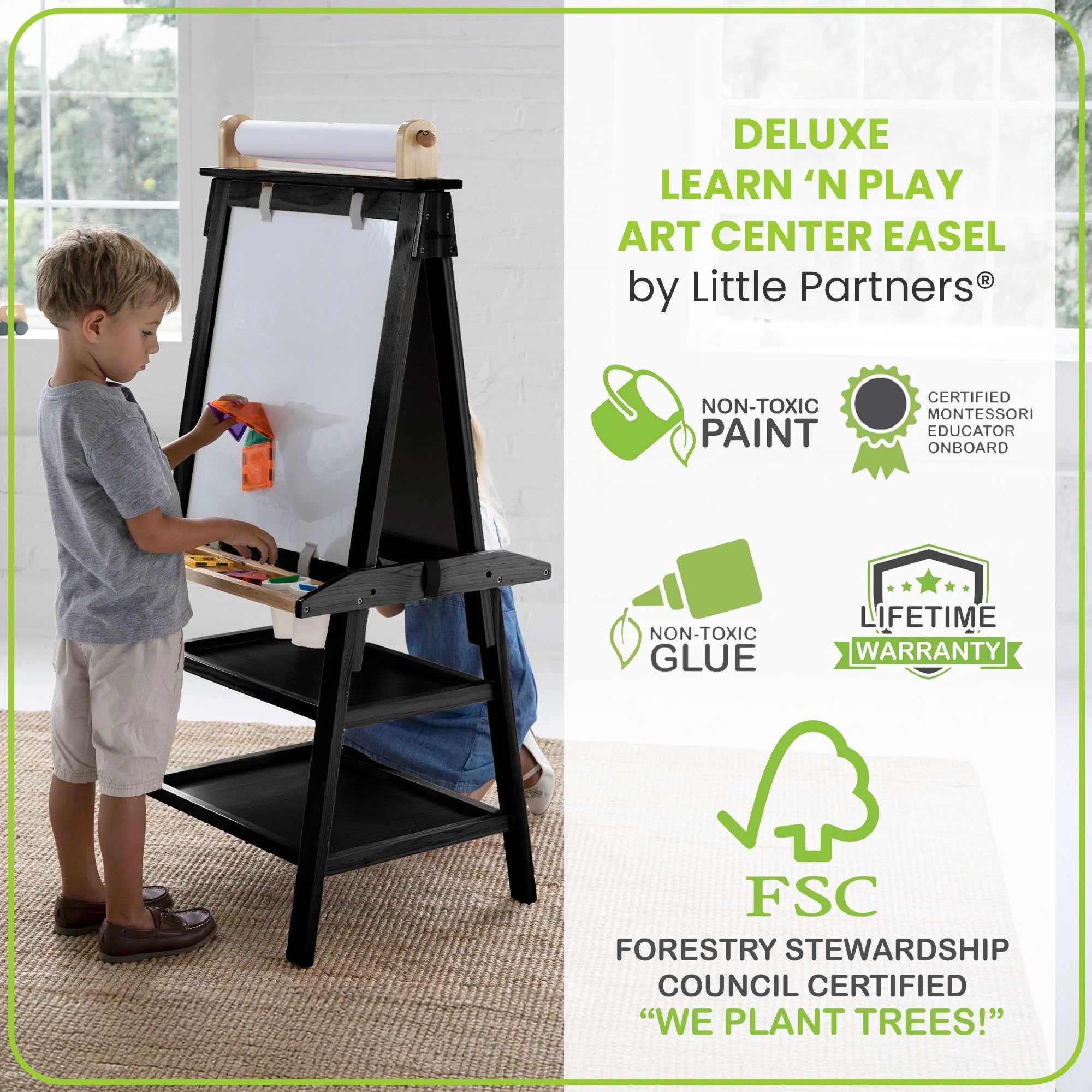 Little Partners Deluxe Learn & Play Art Center