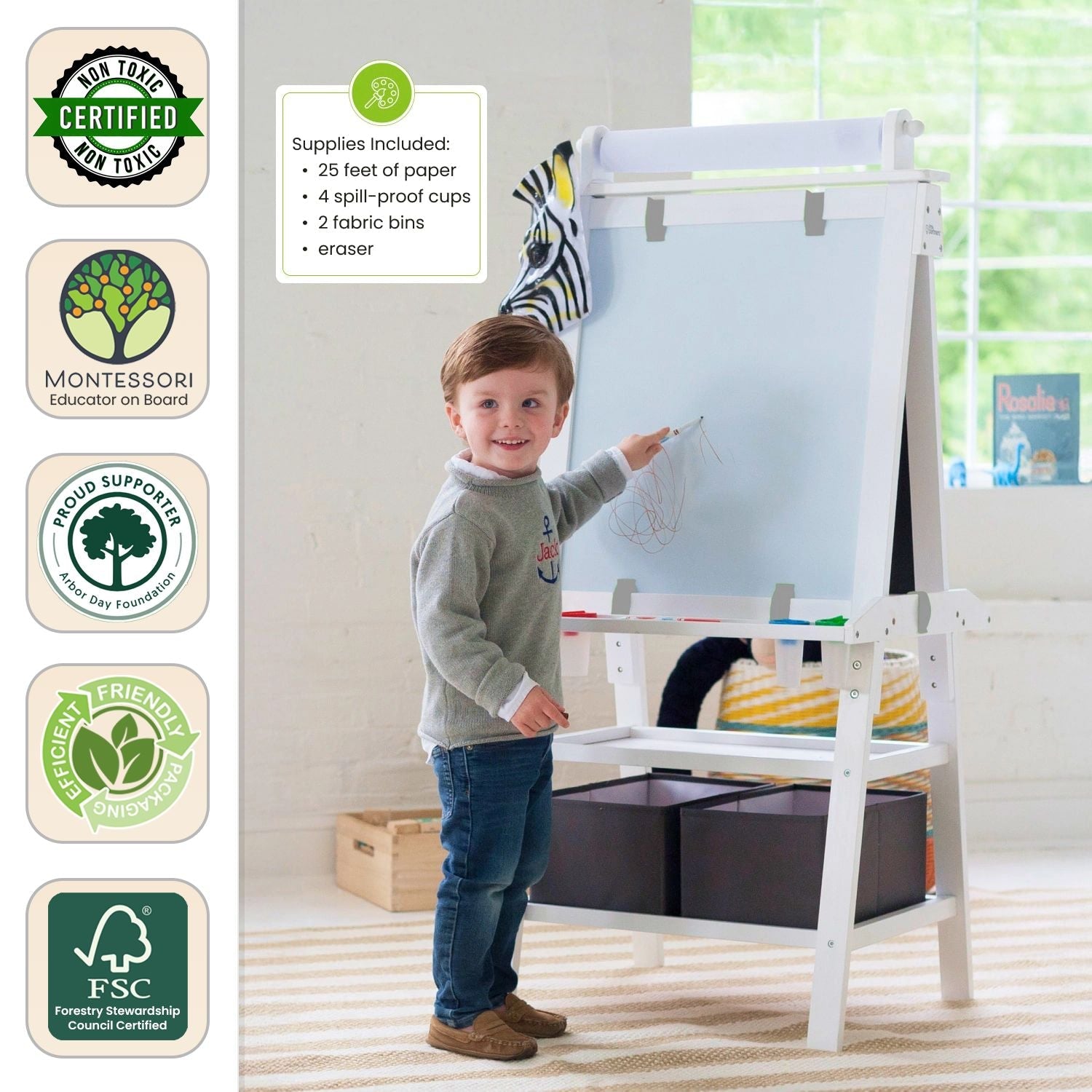 Little Partners Deluxe Learn & Play Art Center