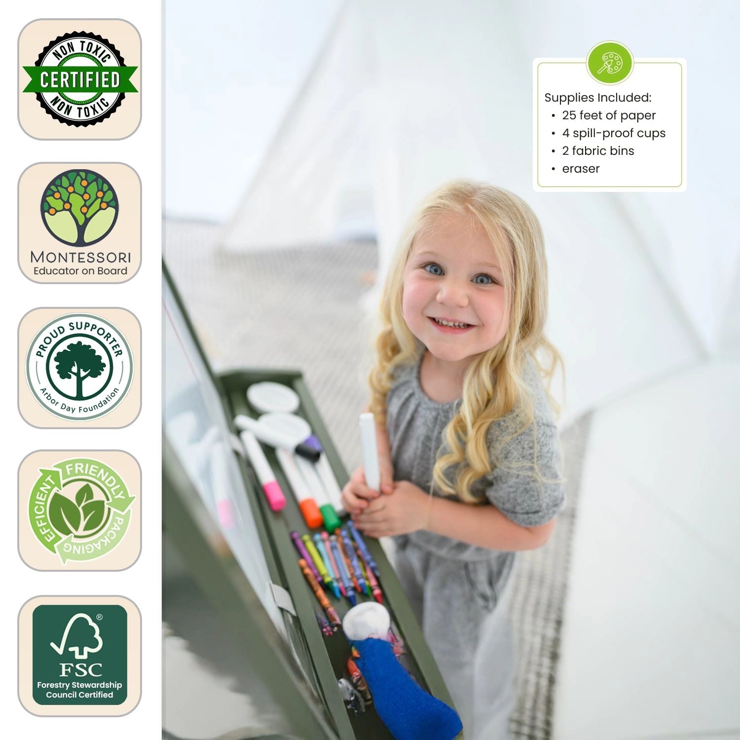 Little Partners Deluxe Learn & Play Art Center