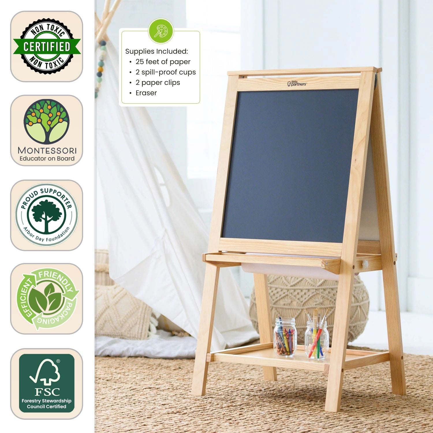 Little Partners Folding Artist EZ Easel