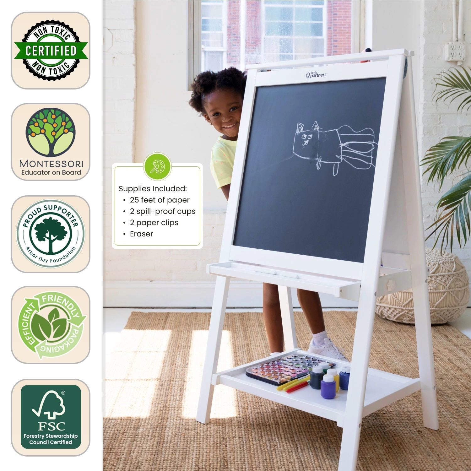 Little Partners Folding Artist EZ Easel