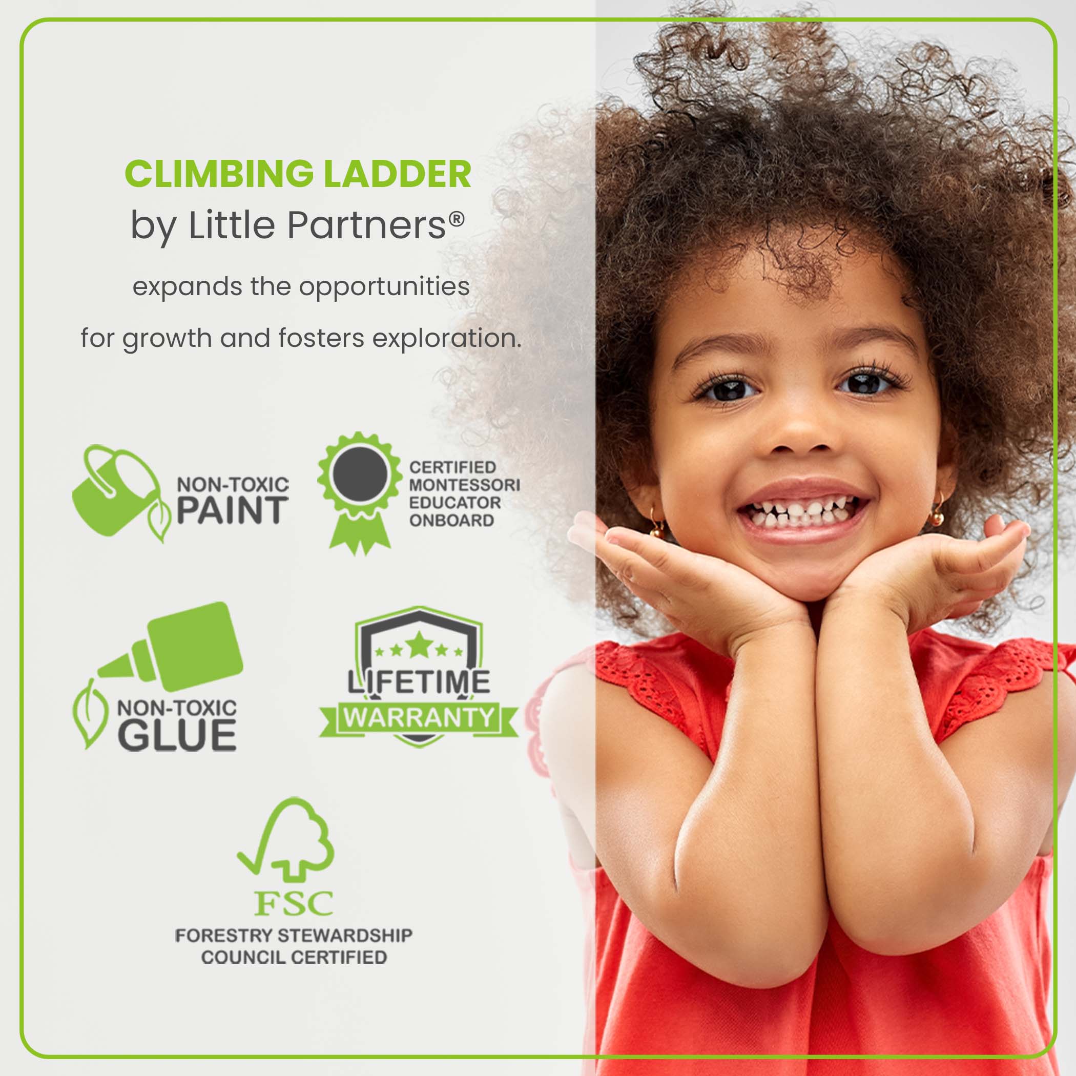 Little Partners Climbing Ladder