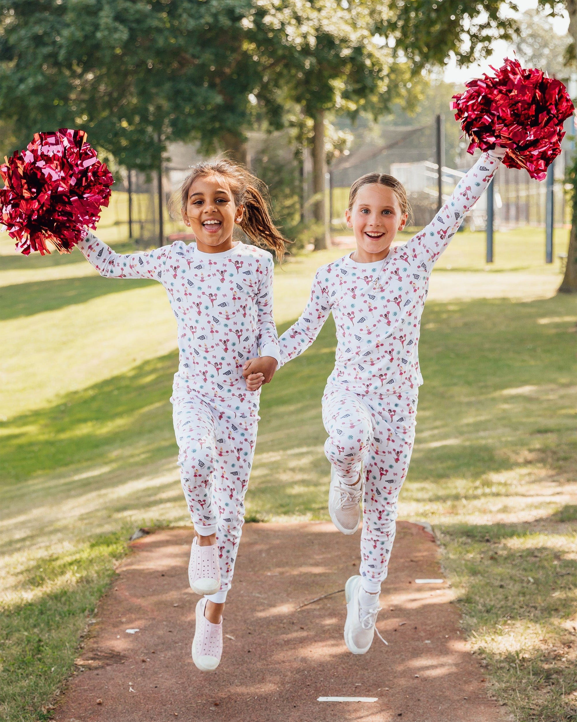12|12 The Organic Long Sleeve Pajama Set [Cheer]