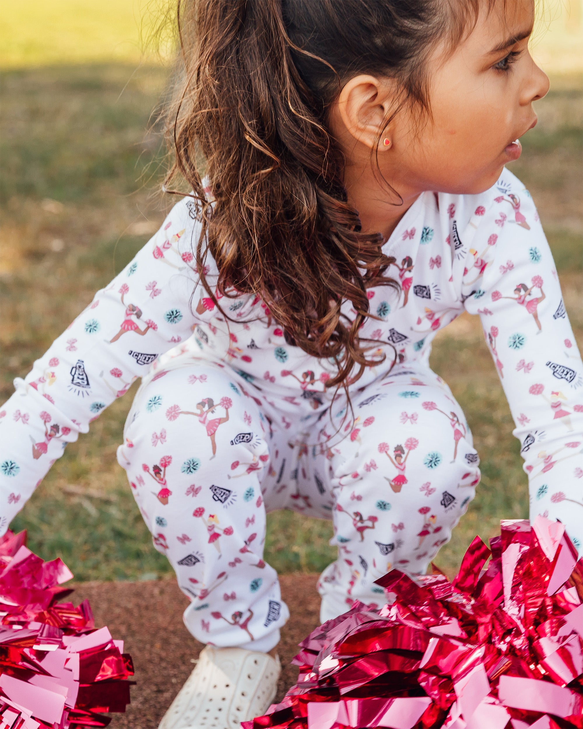 12|12 The Organic Long Sleeve Pajama Set [Cheer]