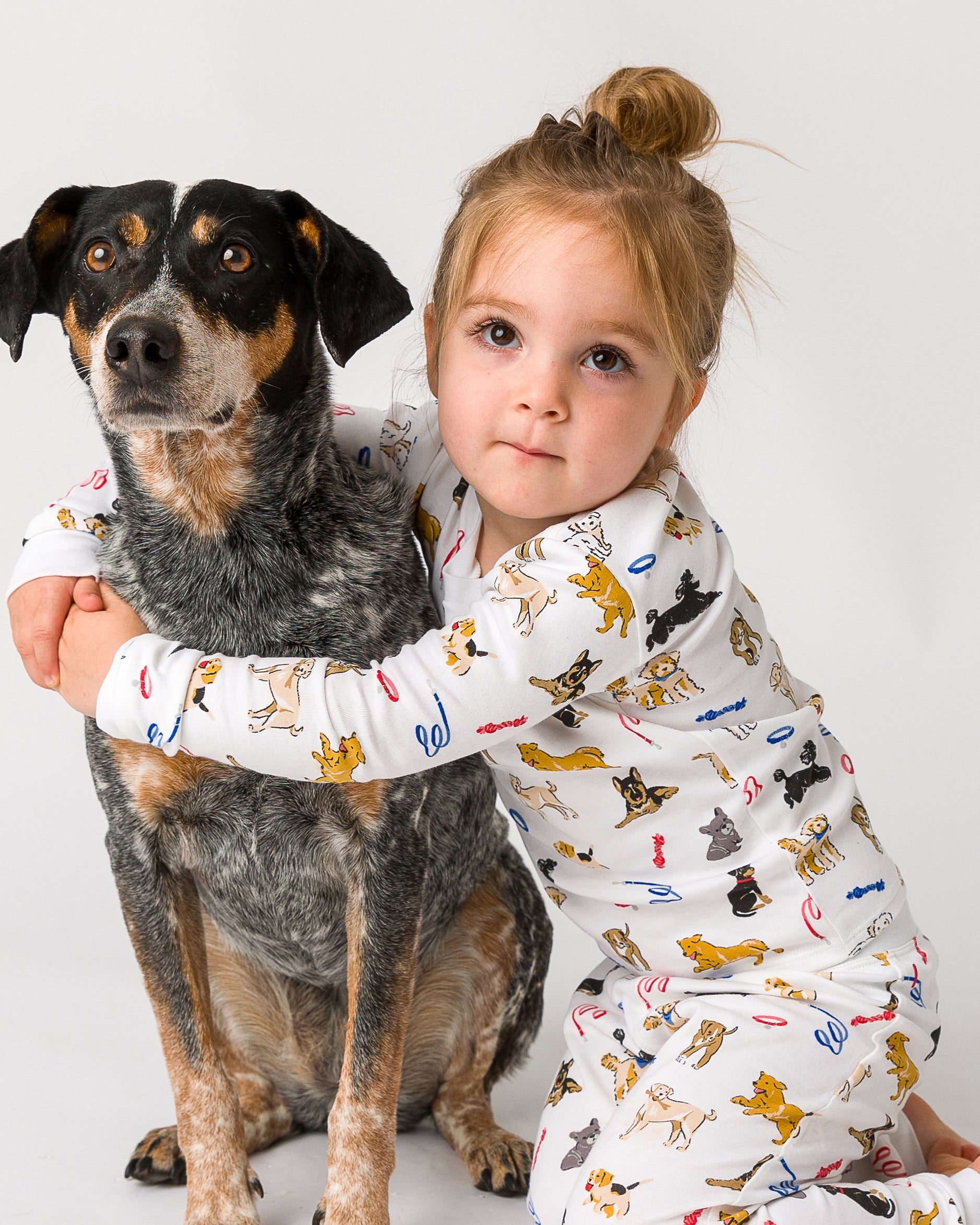 12|12 The Organic Long Sleeve Pajama Set [Dog Days]