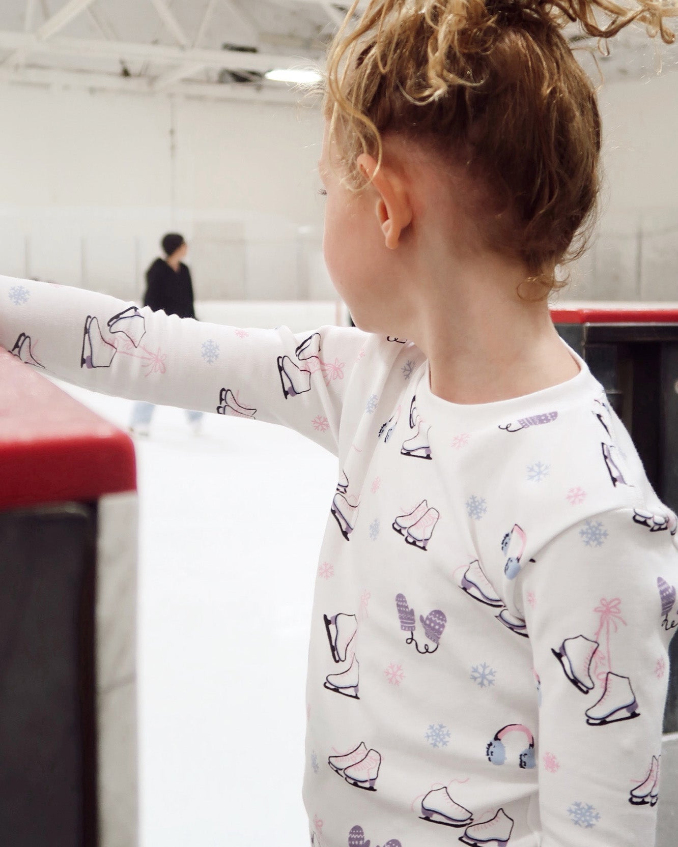 12|12 The Organic Long Sleeve Pajama Set [Figure Skating]