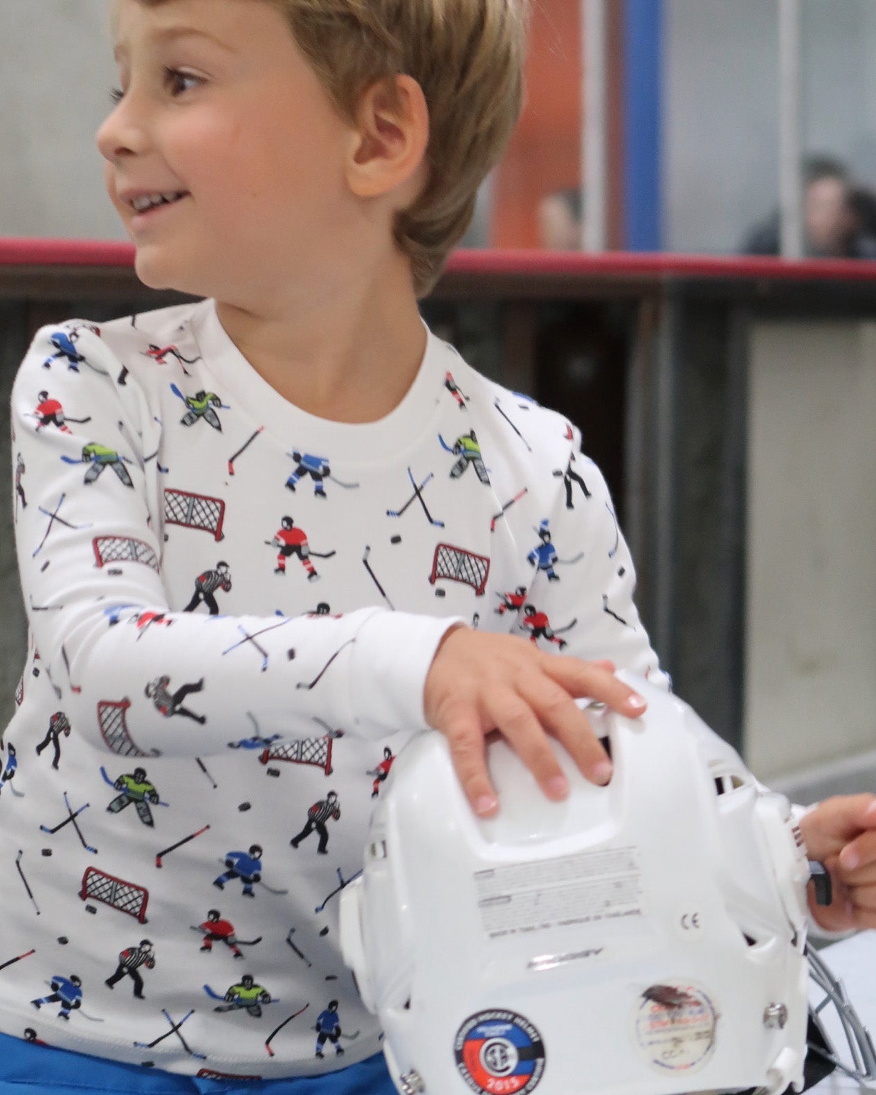 12|12 The Organic Long Sleeve Pajama Set [Hockey]