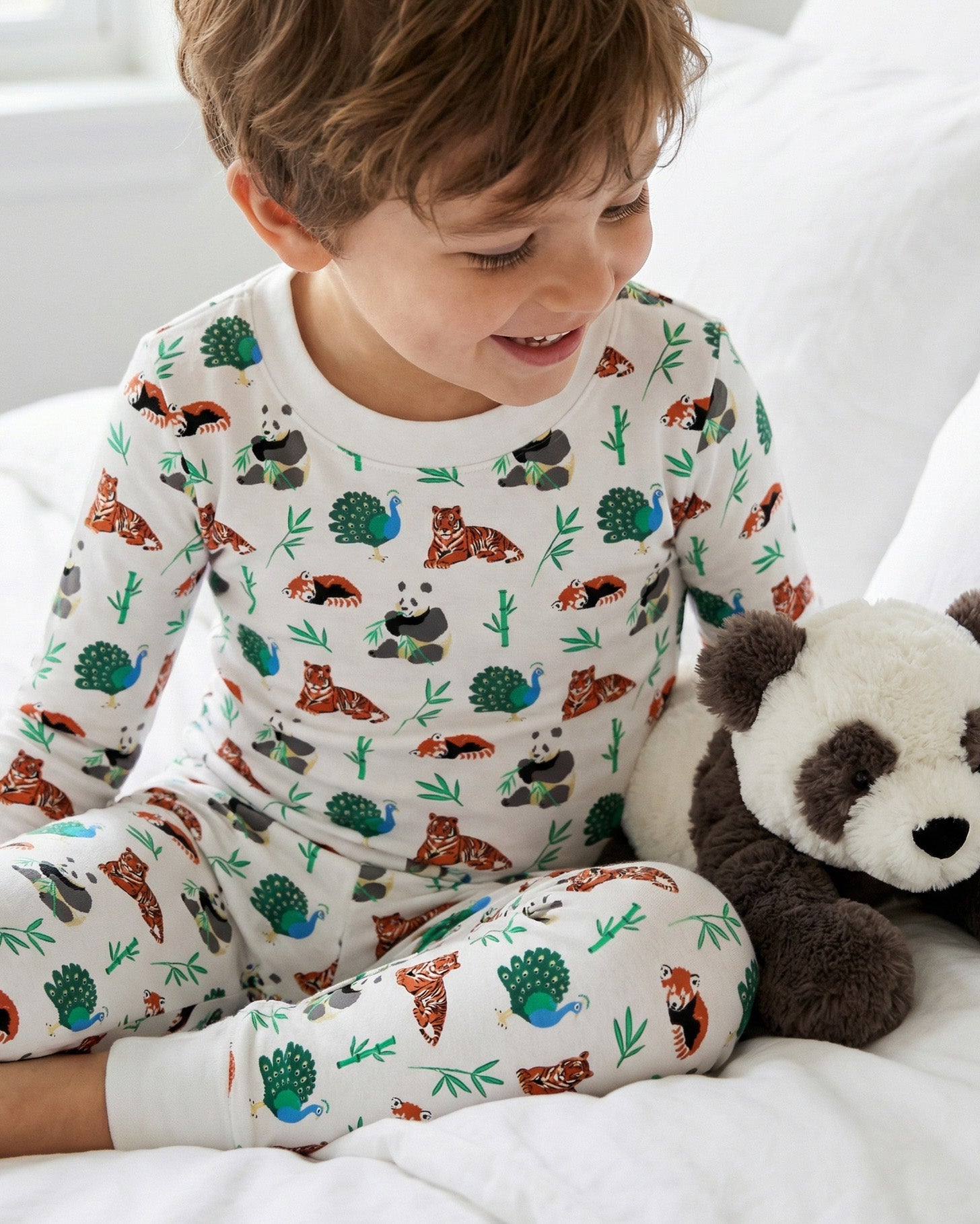 12|12 The Organic Long Sleeve Pajama Set [Zen Zoo]