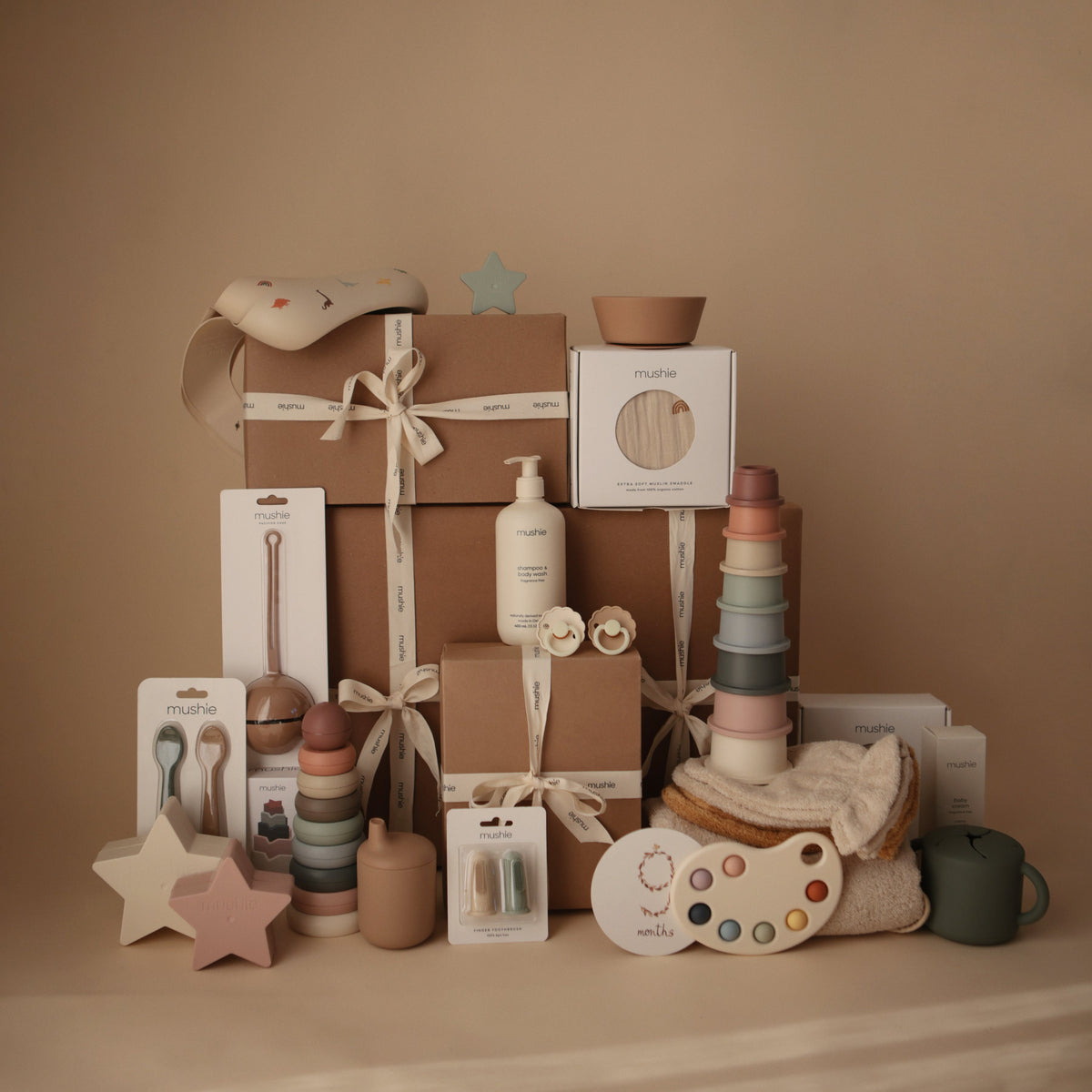 Mushie Playtime Gift Set | $48 Value