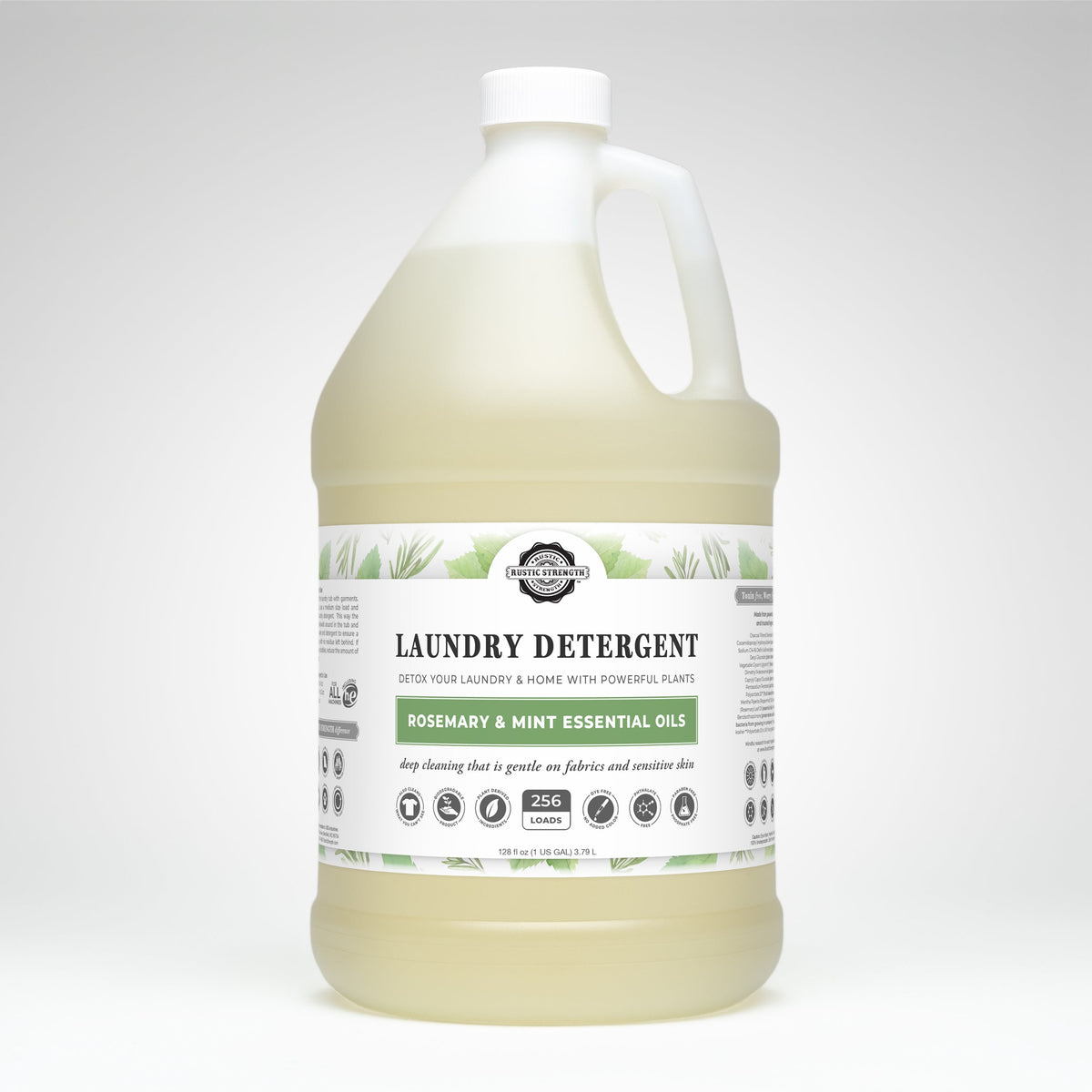 Rustic Strength Laundry Detergent | Lavender & Lemon + Rosemary & Mint