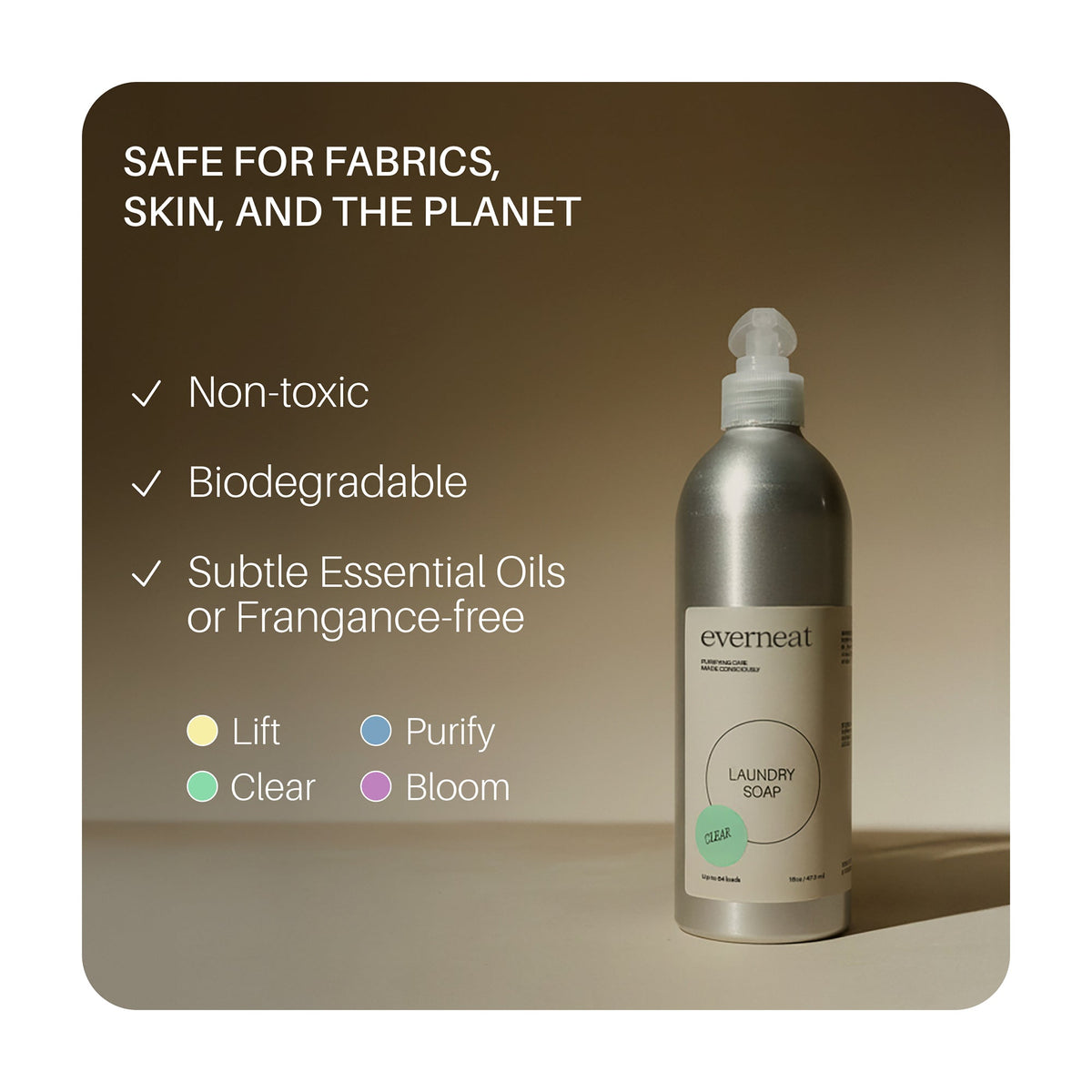 Everneat Laundry Soap - Up to 64 Loads (16oz)
