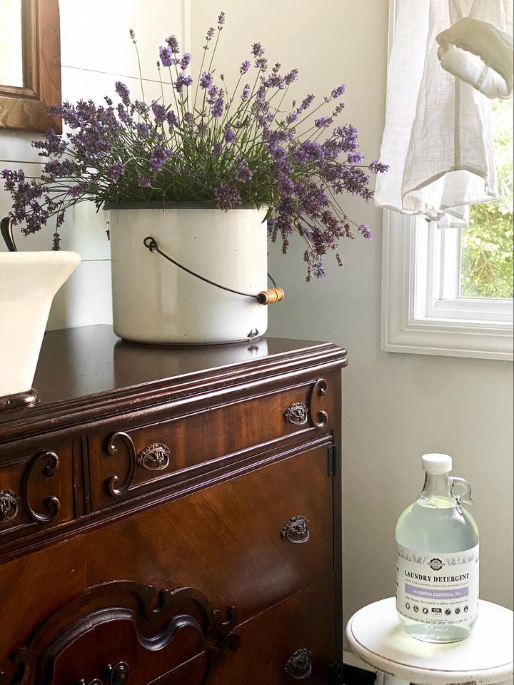 Rustic Strength Laundry Detergent | Lavender & Lemon + Rosemary & Mint