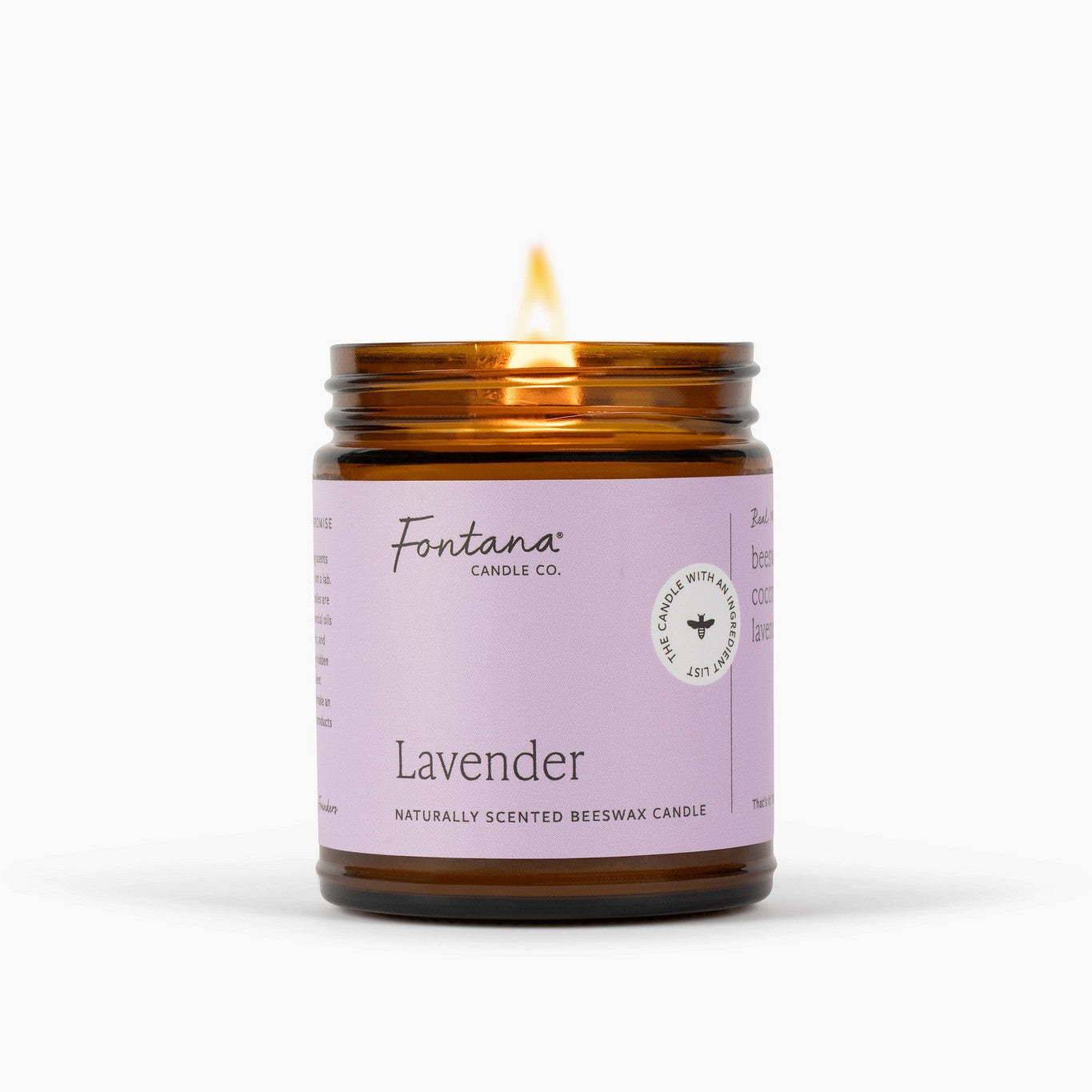 Fontana Candle Co Lavender Jar Candle