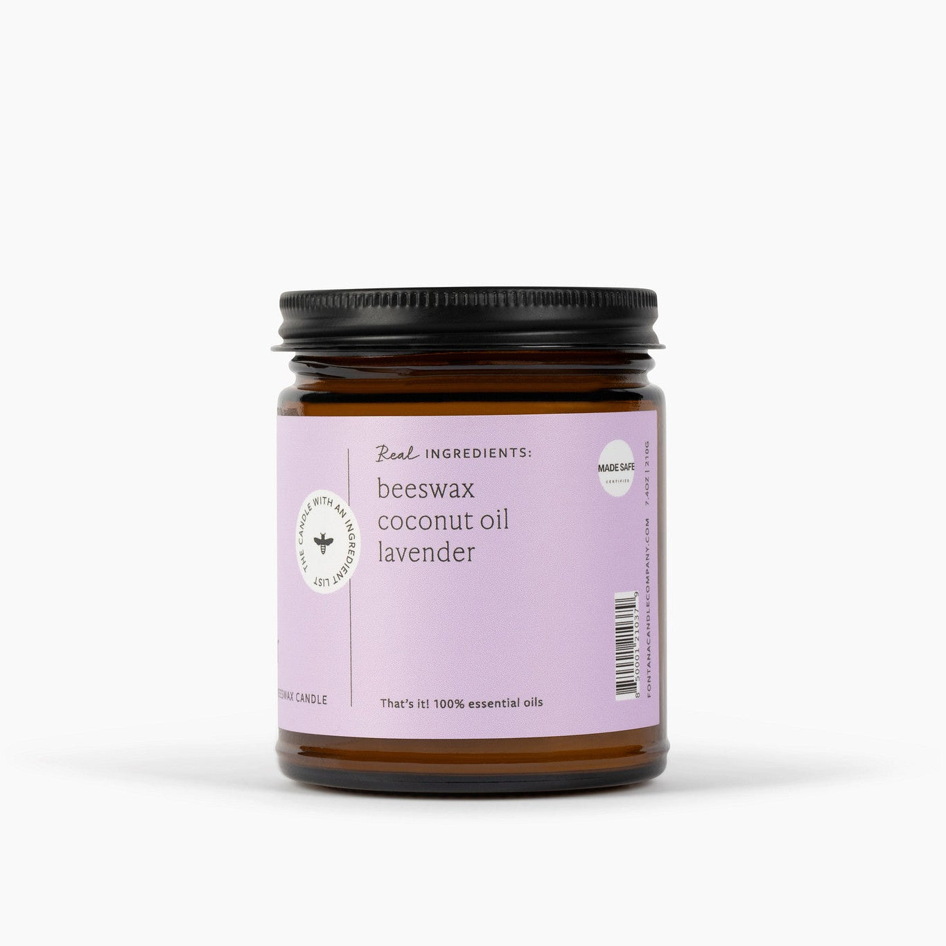 Fontana Candle Co Lavender Jar Candle