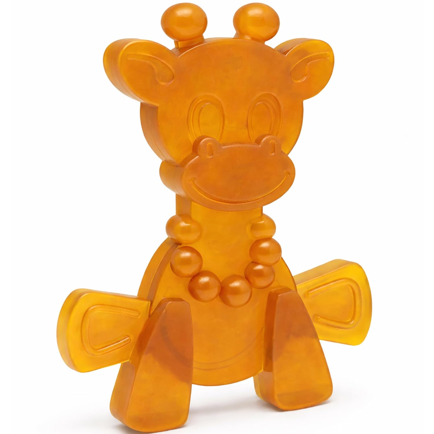Bambeado The Little Bamber - Natural Rubber & Baltic Amber Teething Toy