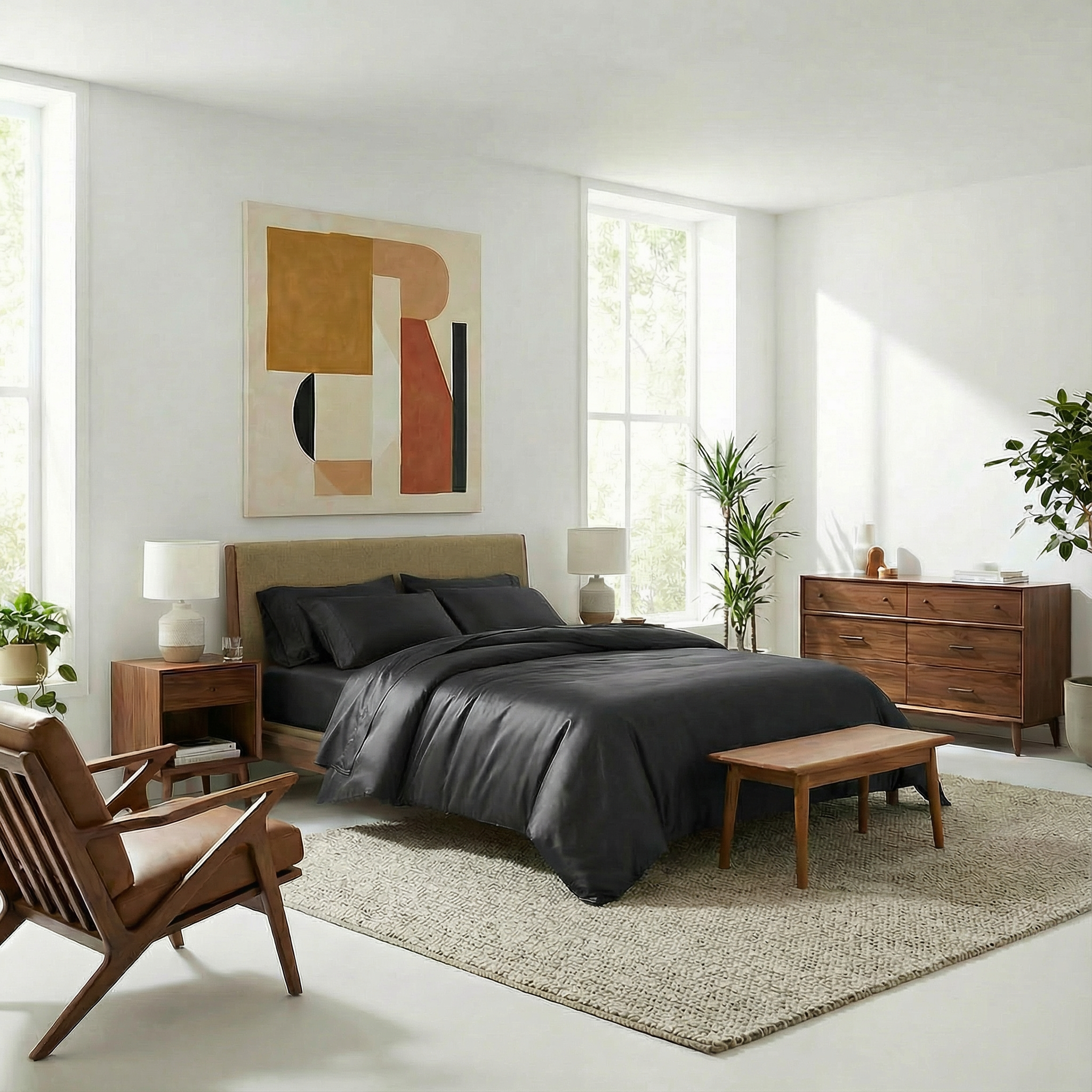 Ettitude Luxe Bamboo Duvet Cover