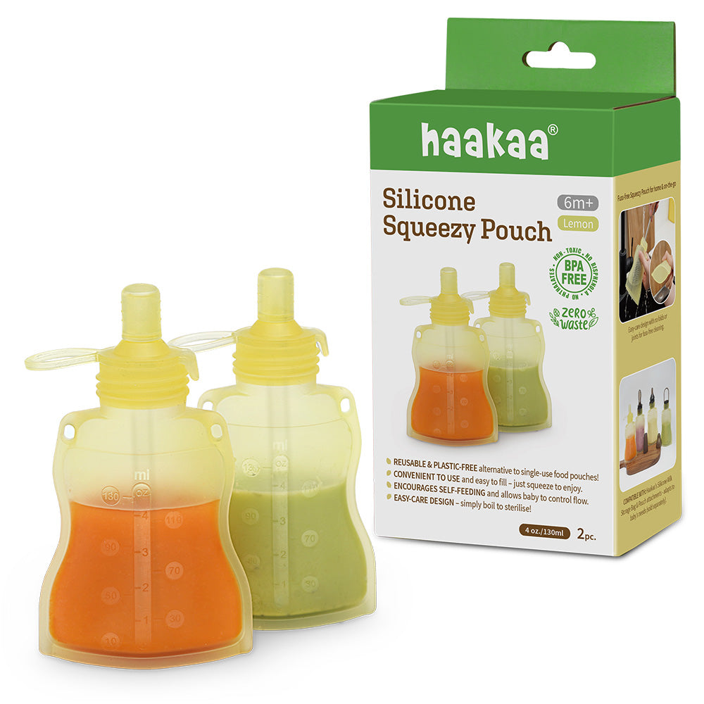 トップス yummy.yummy.yummy SEE SEE NYLON BASEB Haakaa Silicone Yummy Pouch 4.5 oz - Gimme the Good Stuff