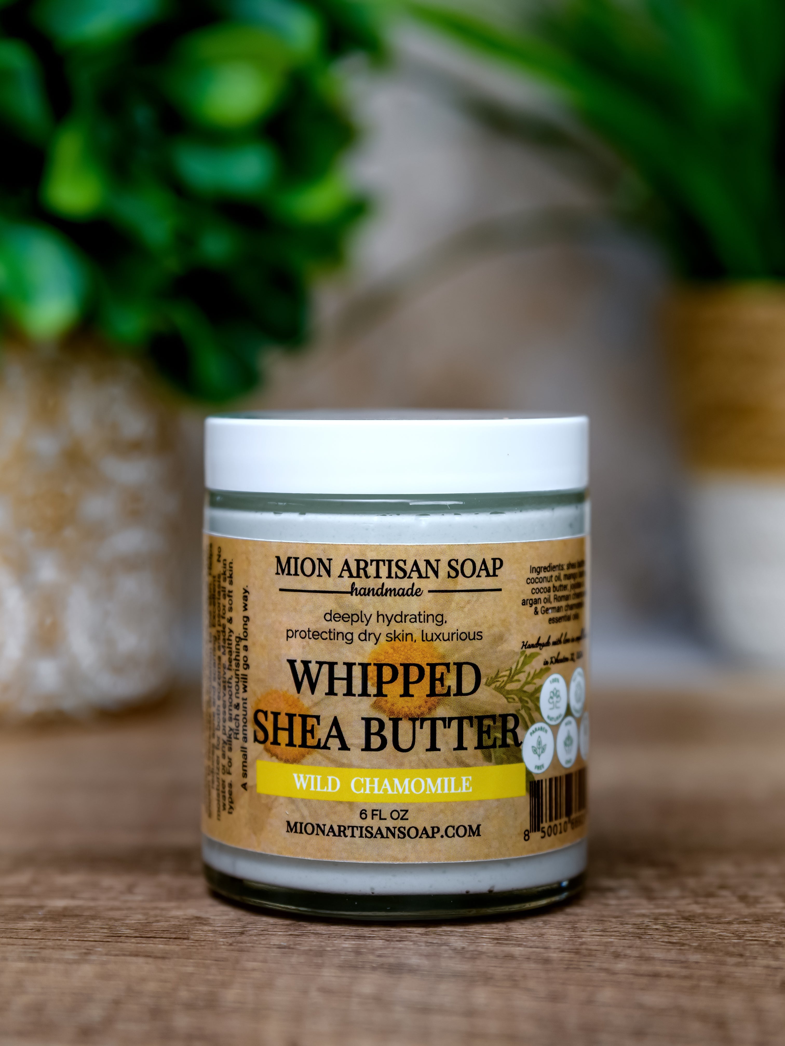 MION Artisan Soap Whipped Shea Butter | Deeply Hydrating and Rejuvenating