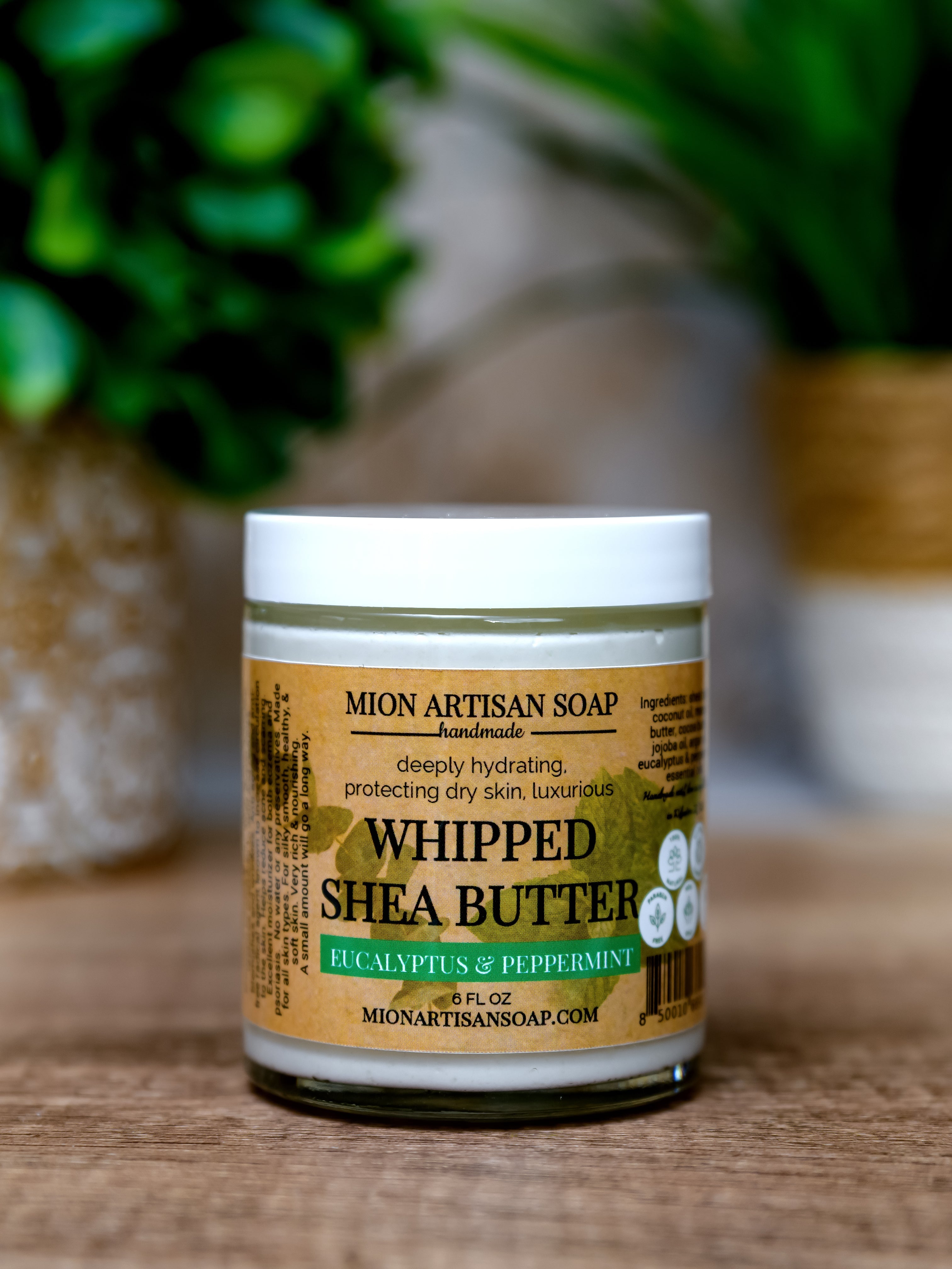 MION Artisan Soap Whipped Shea Butter | Deeply Hydrating and Rejuvenating