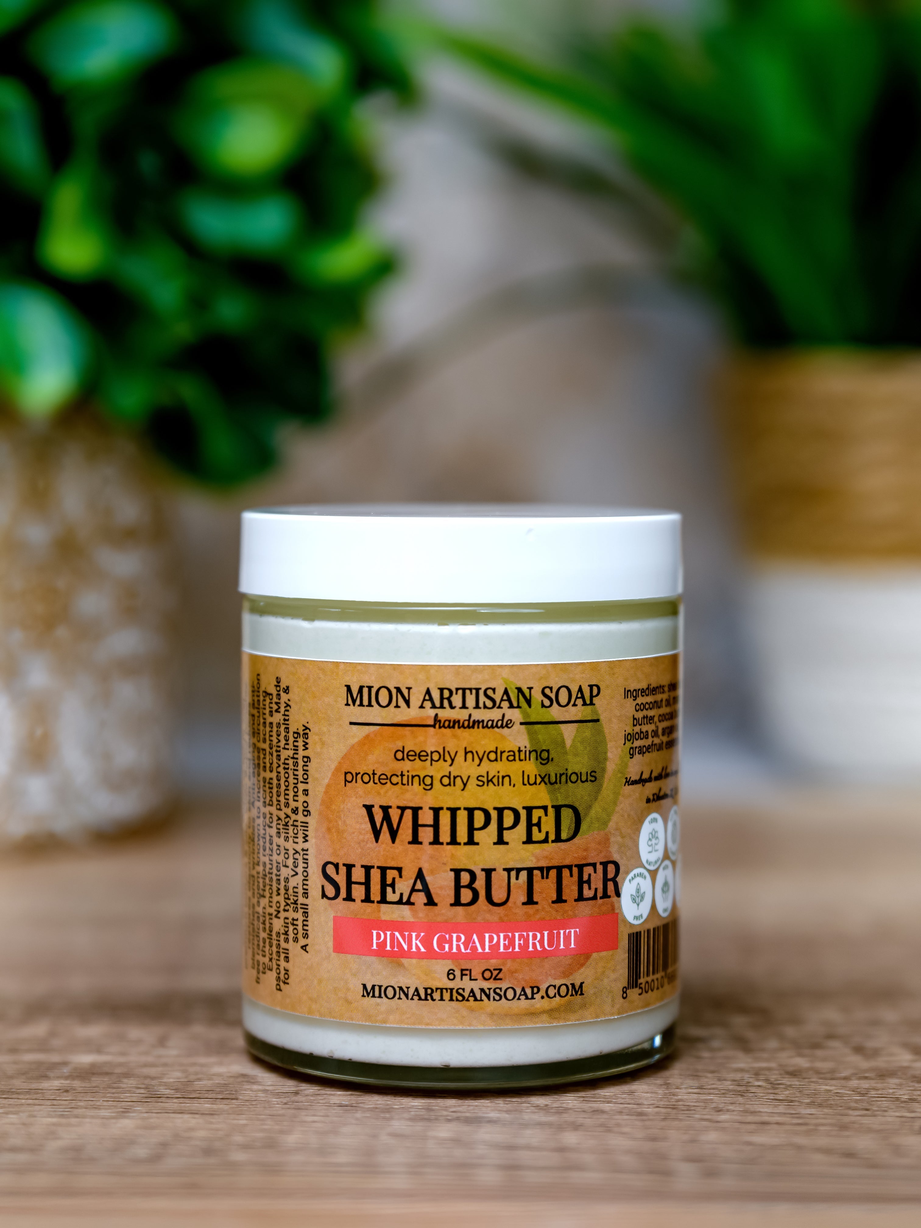 MION Artisan Soap Whipped Shea Butter | Deeply Hydrating and Rejuvenating