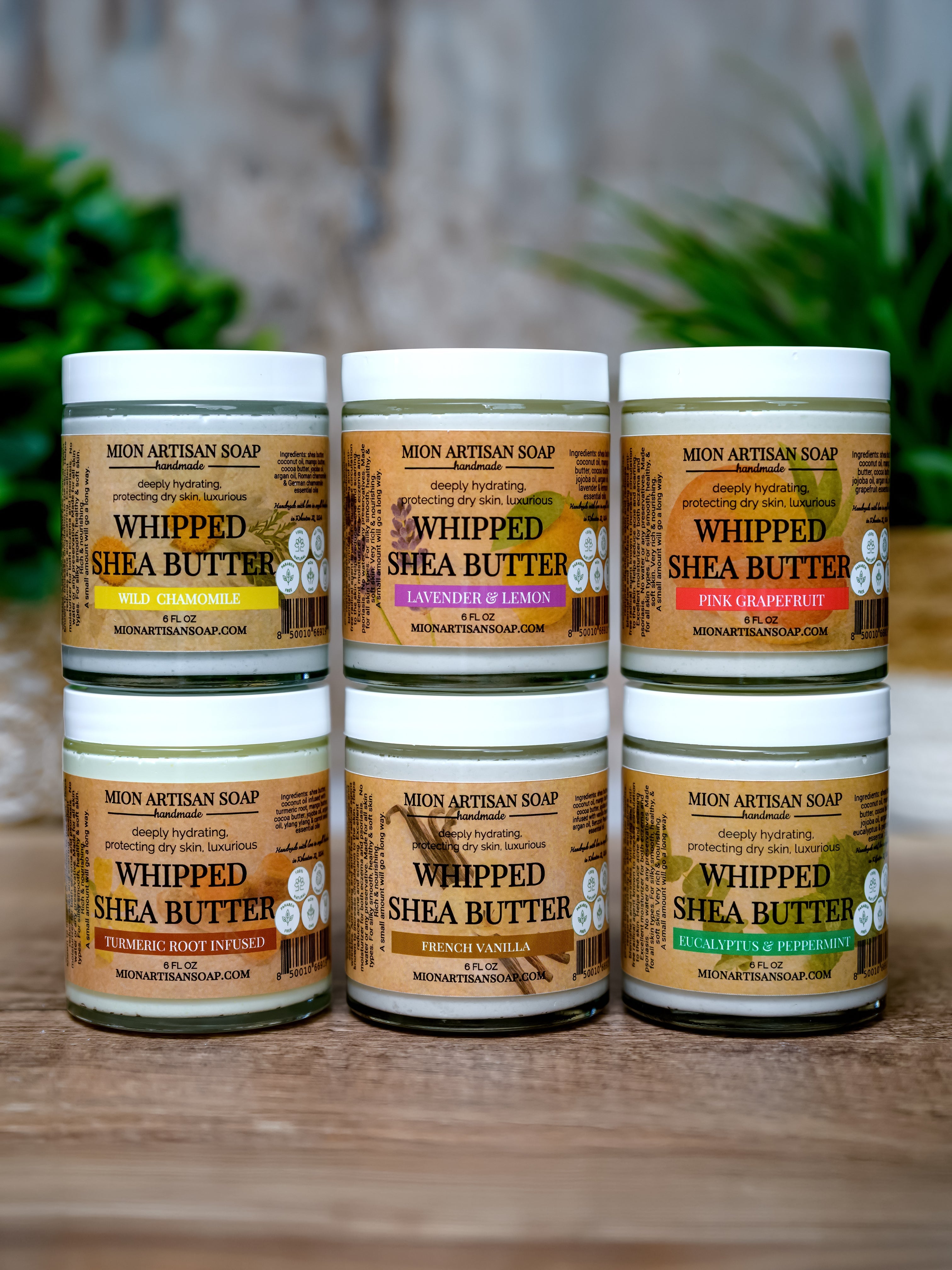 MION Artisan Soap Whipped Shea Butter | Deeply Hydrating and Rejuvenating