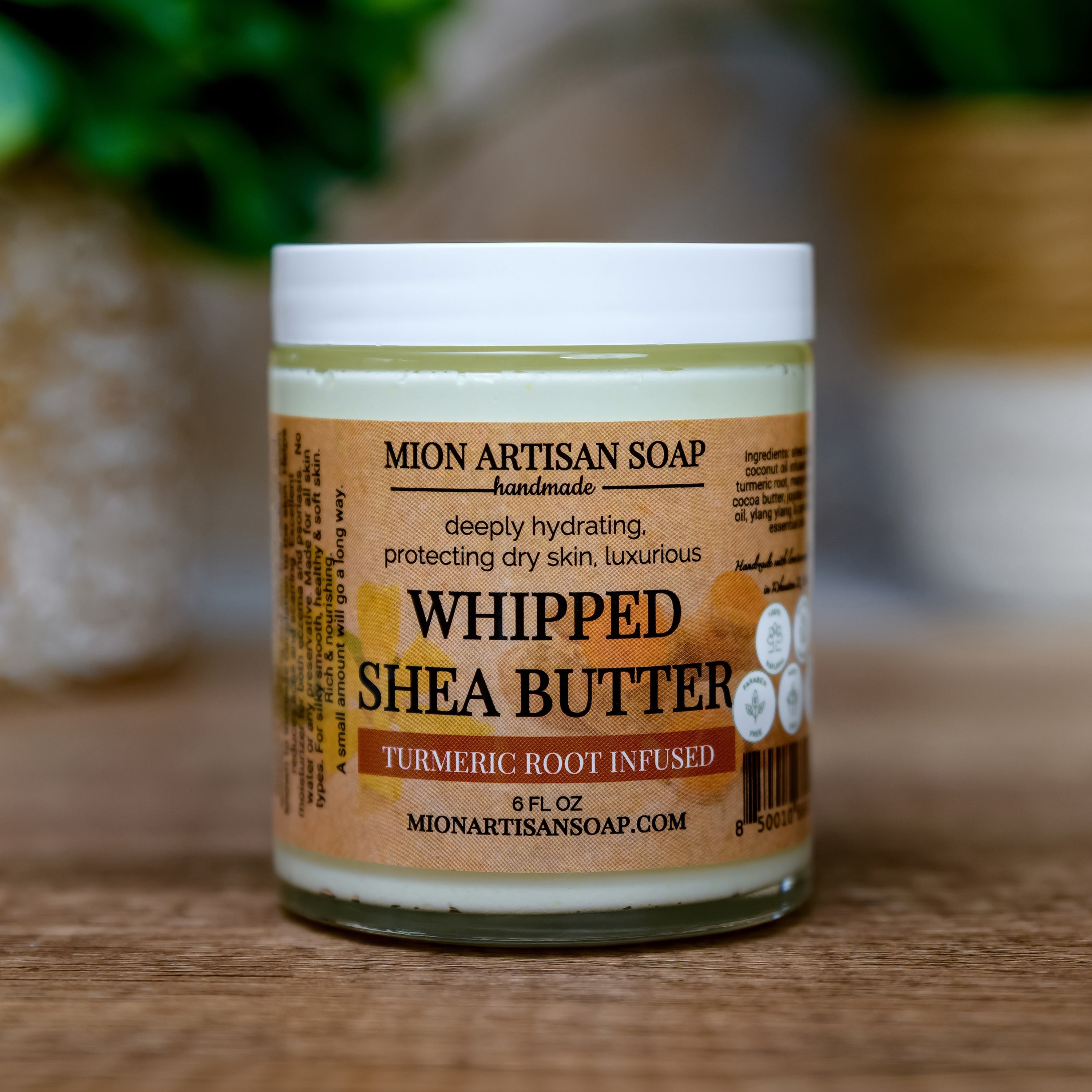 MION Artisan Soap Whipped Shea Butter | Deeply Hydrating and Rejuvenating