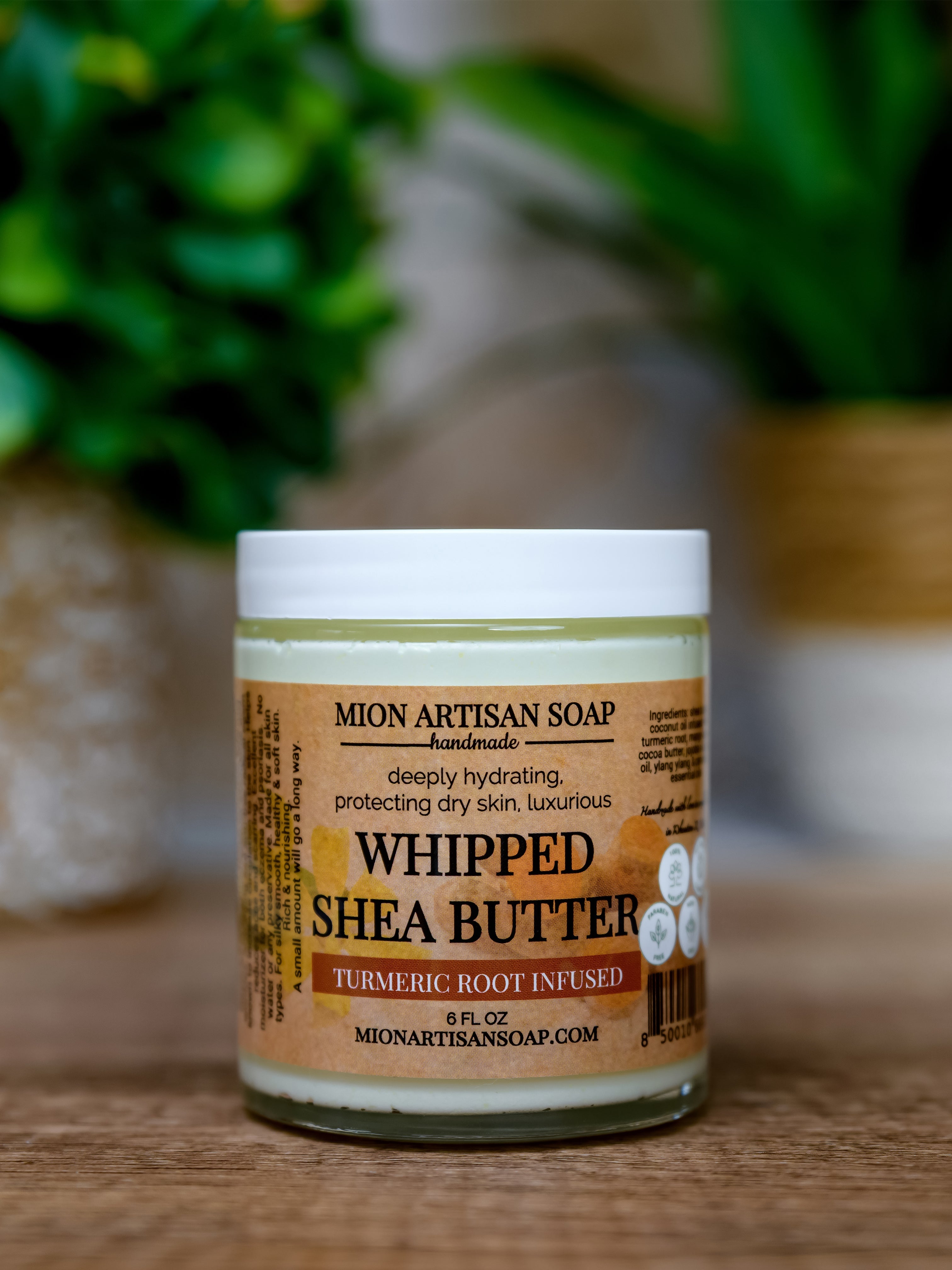 MION Artisan Soap Whipped Shea Butter | Deeply Hydrating and Rejuvenating