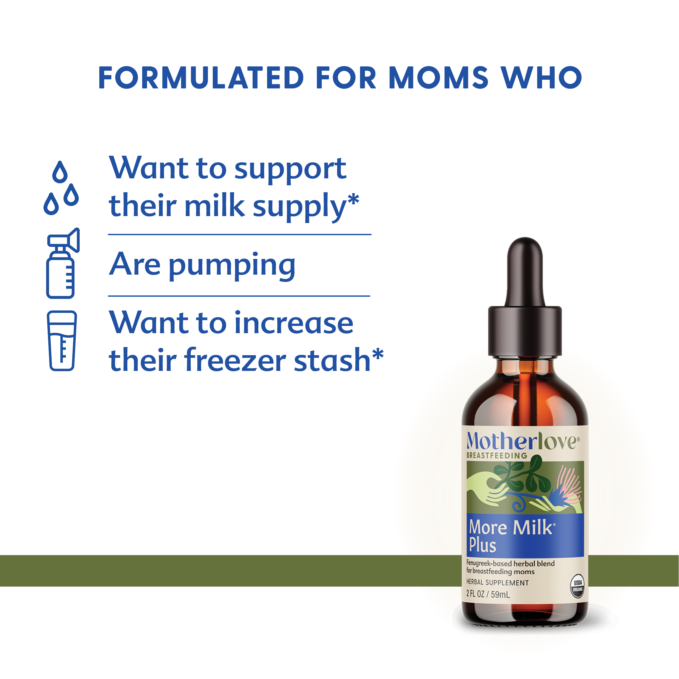Motherlove Herbal Company More Milk Plus® - Tincture