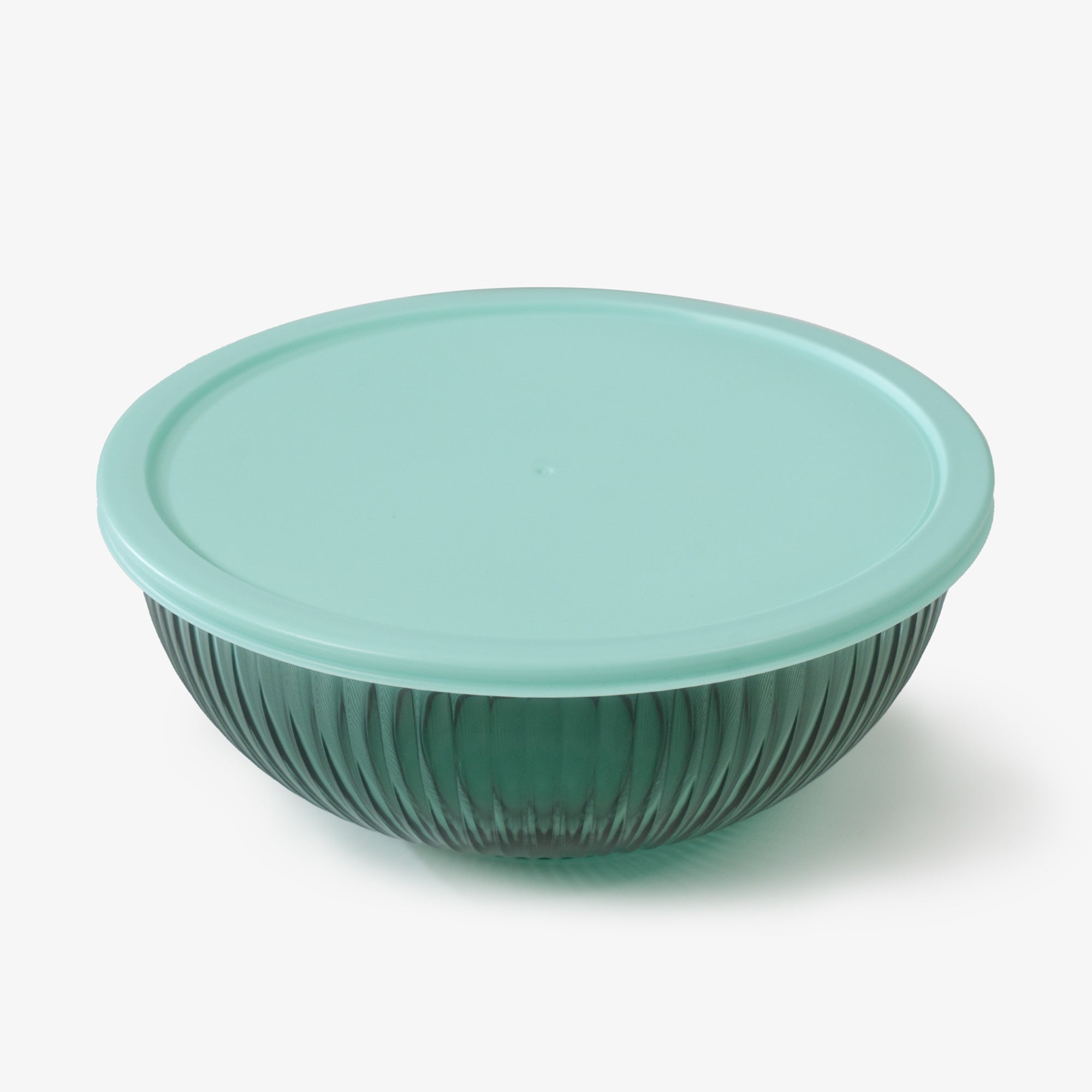 Genicook Borosilicate Glass Mixing Bowl Set - Diamond Blue