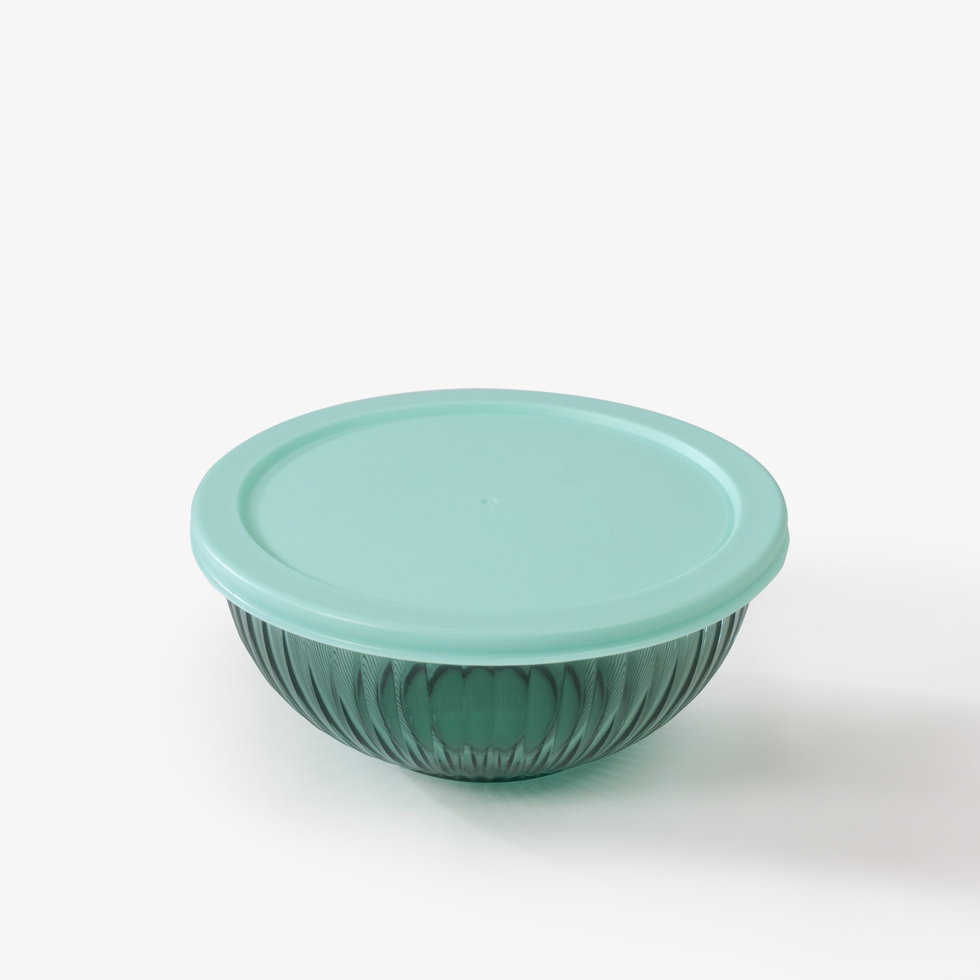 Genicook Borosilicate Glass Mixing Bowl Set - Diamond Blue