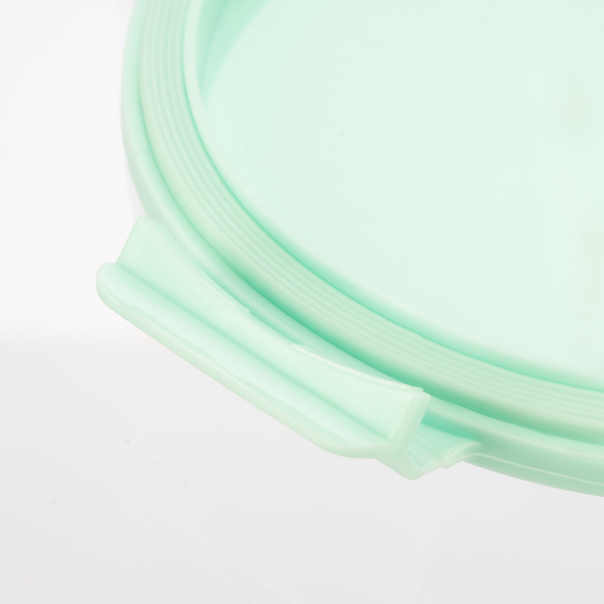 Genicook Borosilicate Glass Mixing Bowl Set- Diamond Blue (W/ Handle)