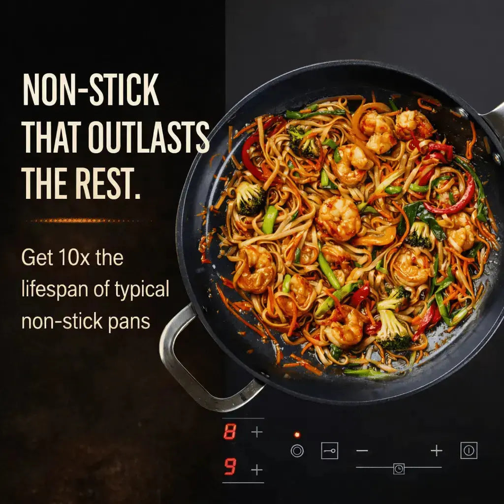 Alva Cookware Maestro 3-Piece Frying Pan Set
