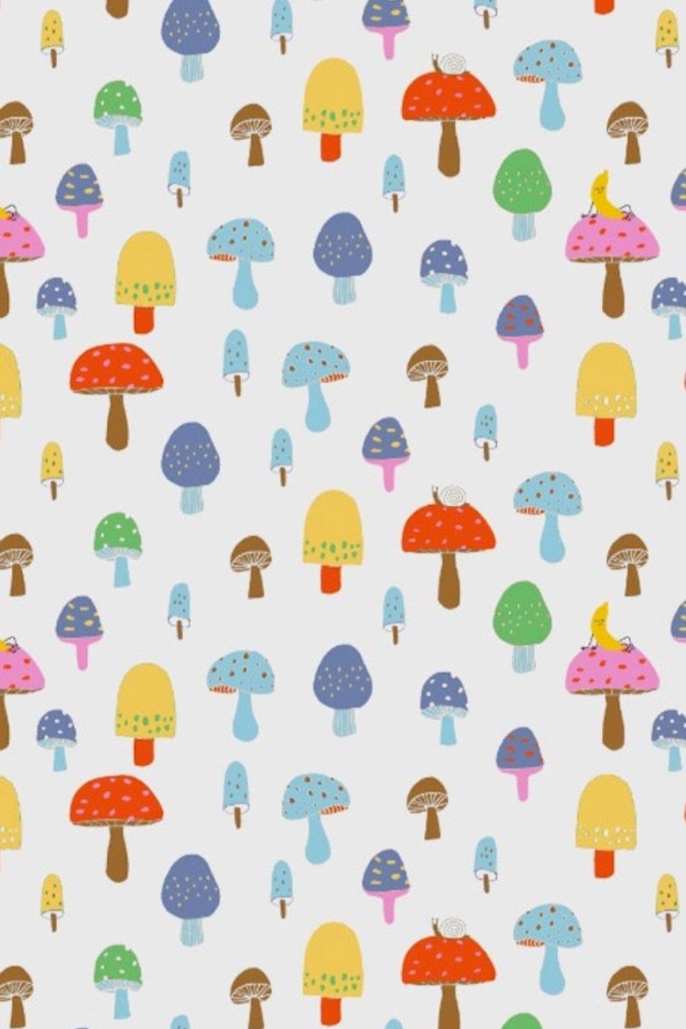 Dodo Banana Magic Mushrooms Organic Pima Cotton Pajama Set