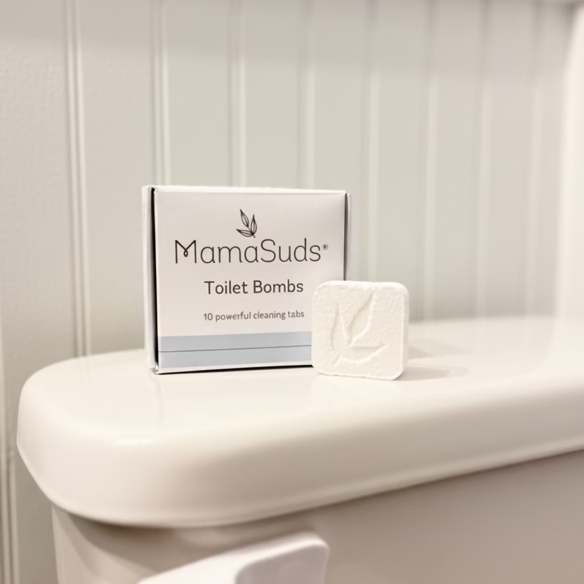 MamaSuds Toilet Bomb Cleaning Tabs | Non-toxic Toilet Cleaner