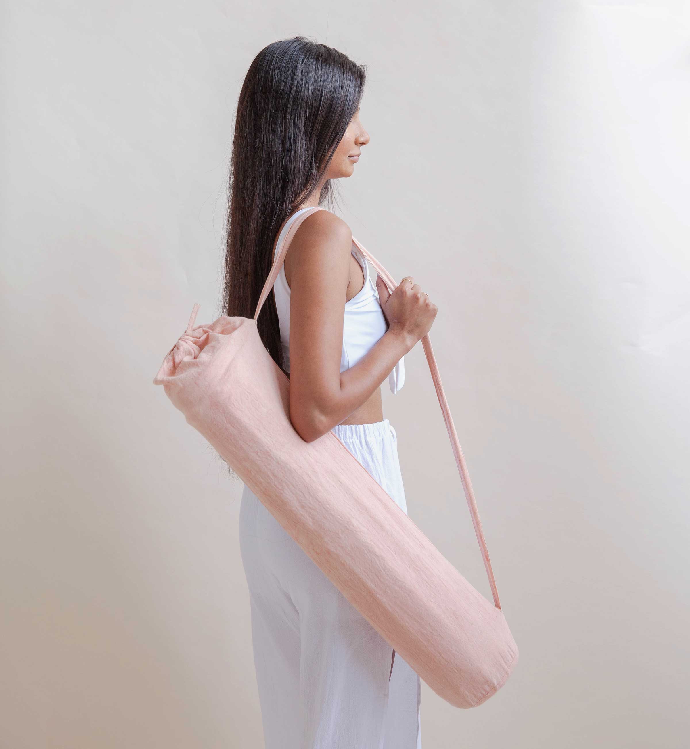 Oko Living Rose Quartz - Naturally Dyed Herbal Yoga Mat - Gimme