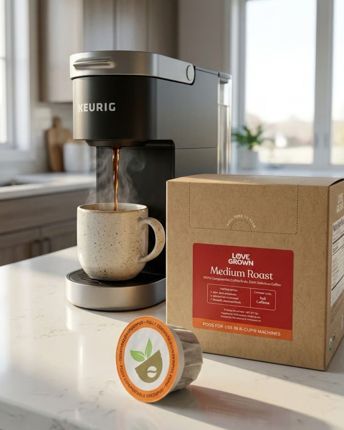 Love Grown Vanilla Compostable Coffee Pods