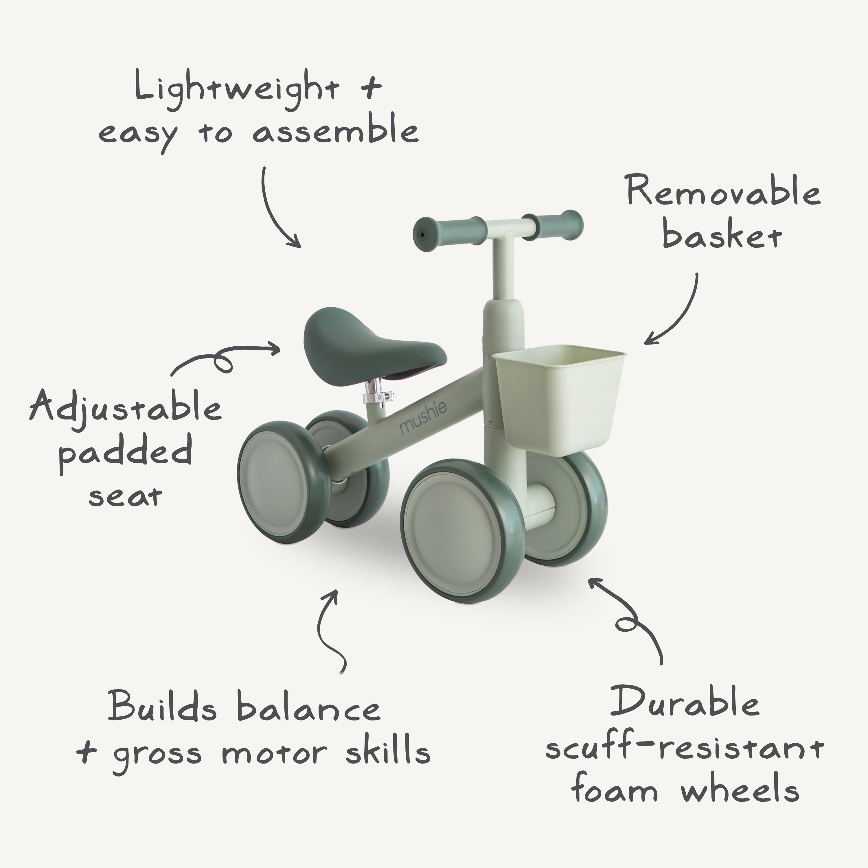 Mushie Mini Toddler Bike