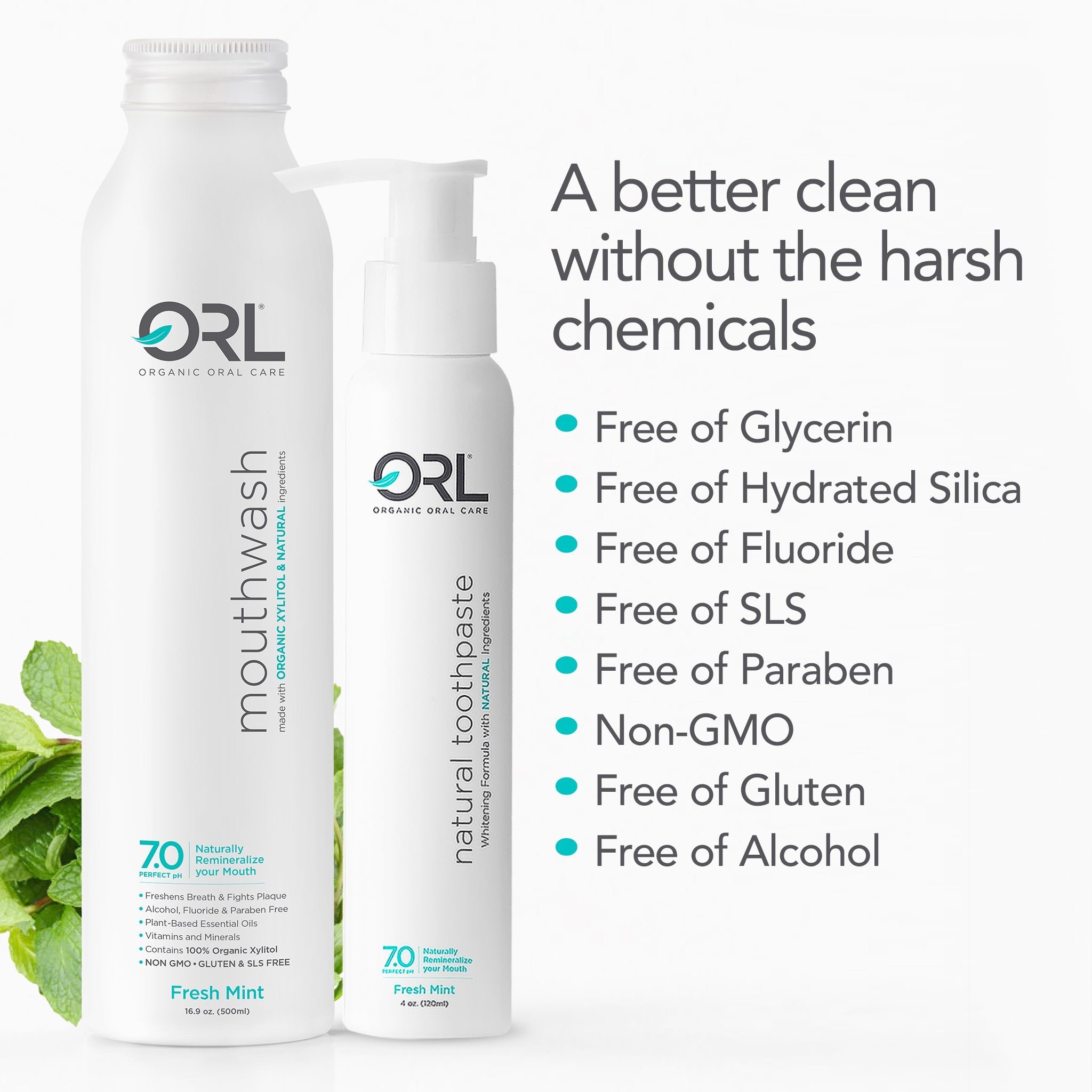 ORL Toothpaste & Mouthwash Bundle