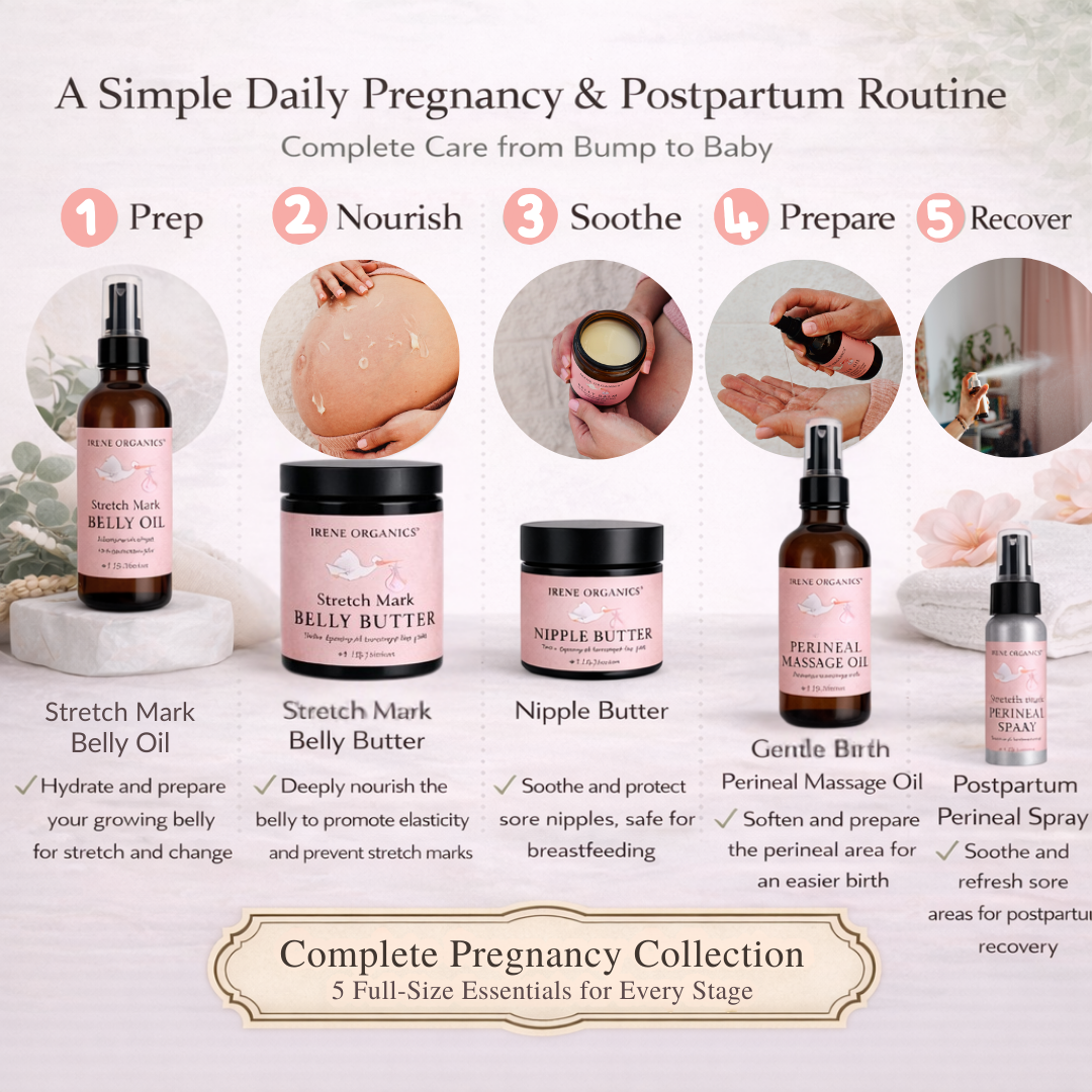 Irene Organics Mom To Be Pregnancy Skincare Giftset