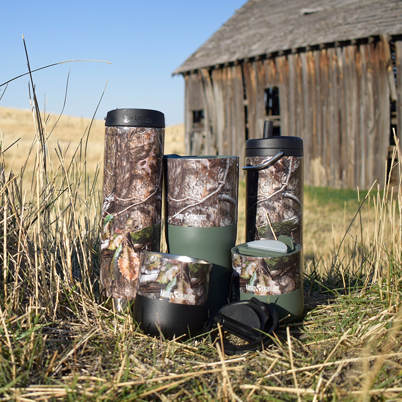 Klean Kanteen 16oz TKWide with Café Cap - Mossy Oak