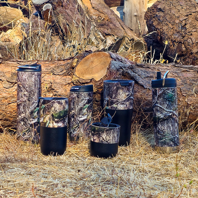 Klean Kanteen 16oz TKWide with Café Cap - Mossy Oak