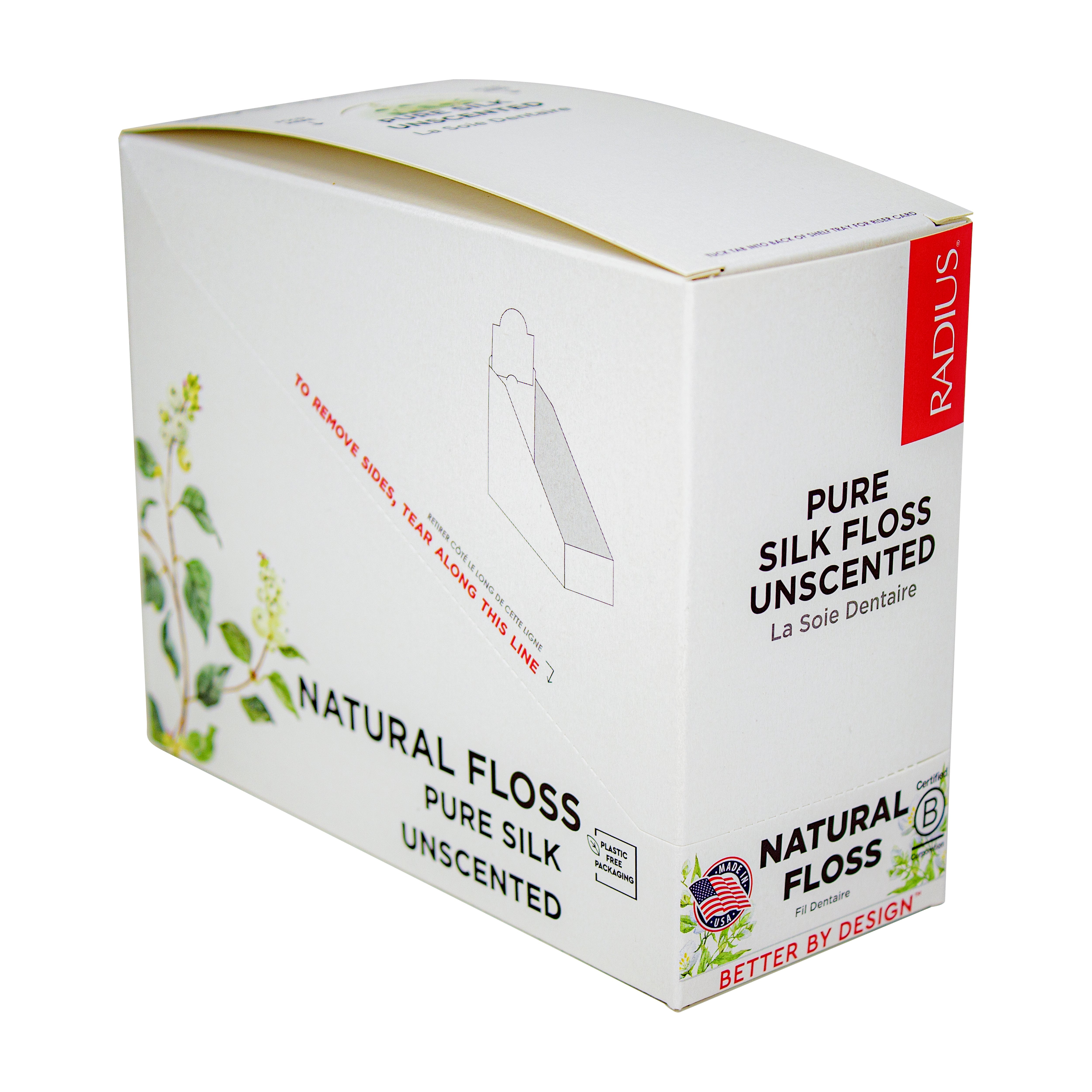 Radius Natural Biodegradable Silk Floss™