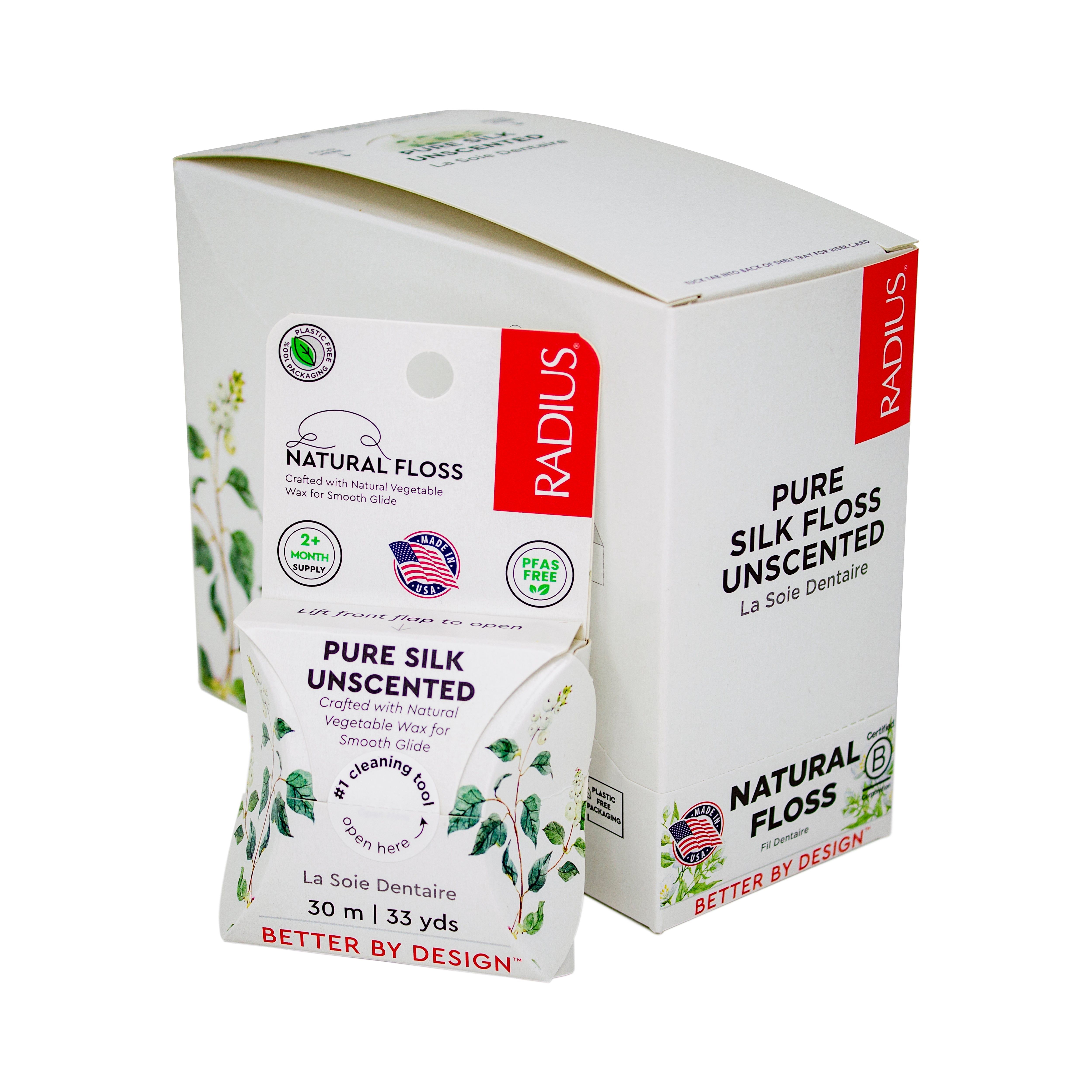 Radius Natural Biodegradable Silk Floss™