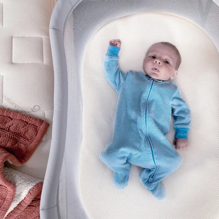 Naturepedic Organic Breathable Bassinet Mattress for Halo Bassinets