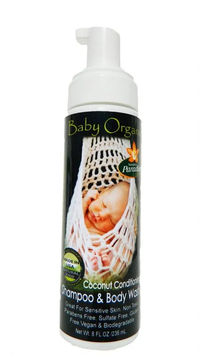 Nature’s Paradise Foam Natural Baby Shampoo & Body Wash