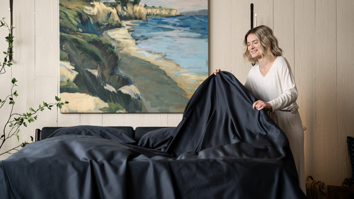 Nest Bedding® Sateen Organic Cotton Sheet Set + Pillowcases