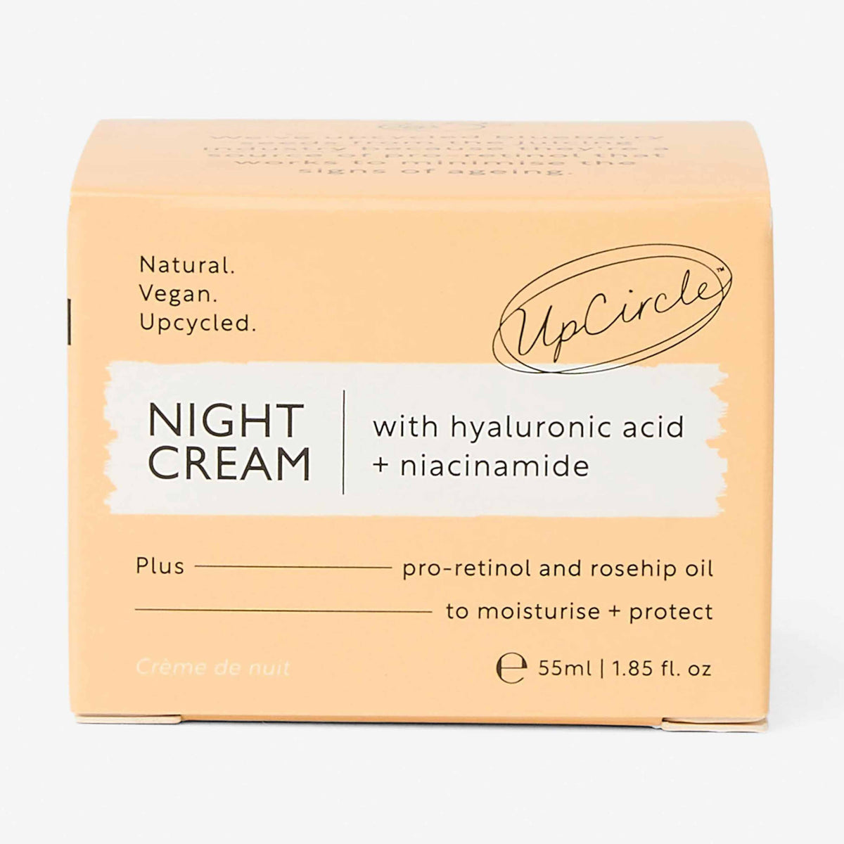 UpCircle Night Cream with Hyaluronic Acid + Niacinamide