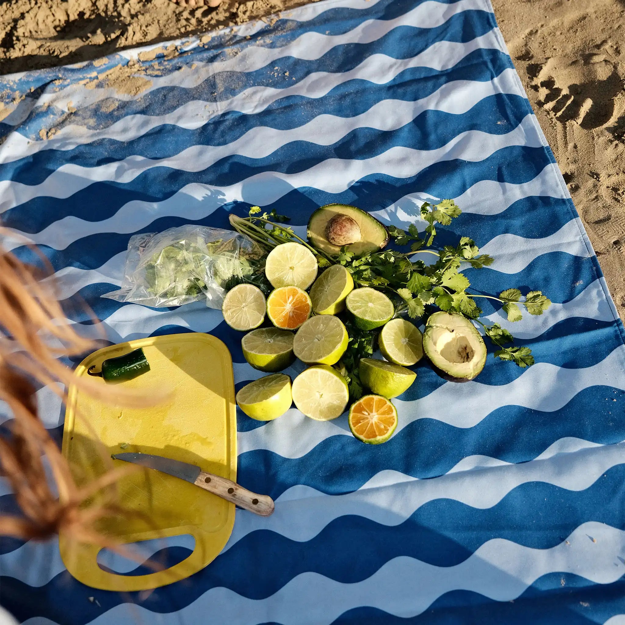 Nomadix Festival Blanket: Slack Tide Coastal Blue