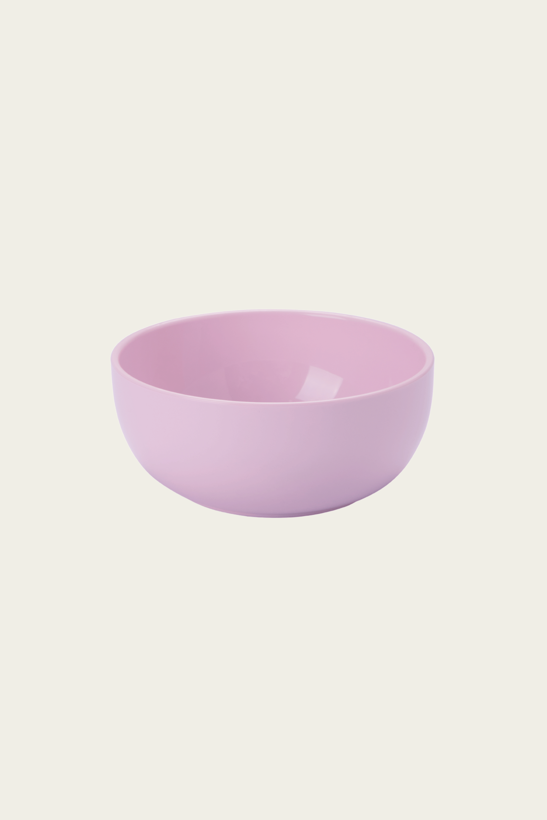Pink bowl on a light pink background